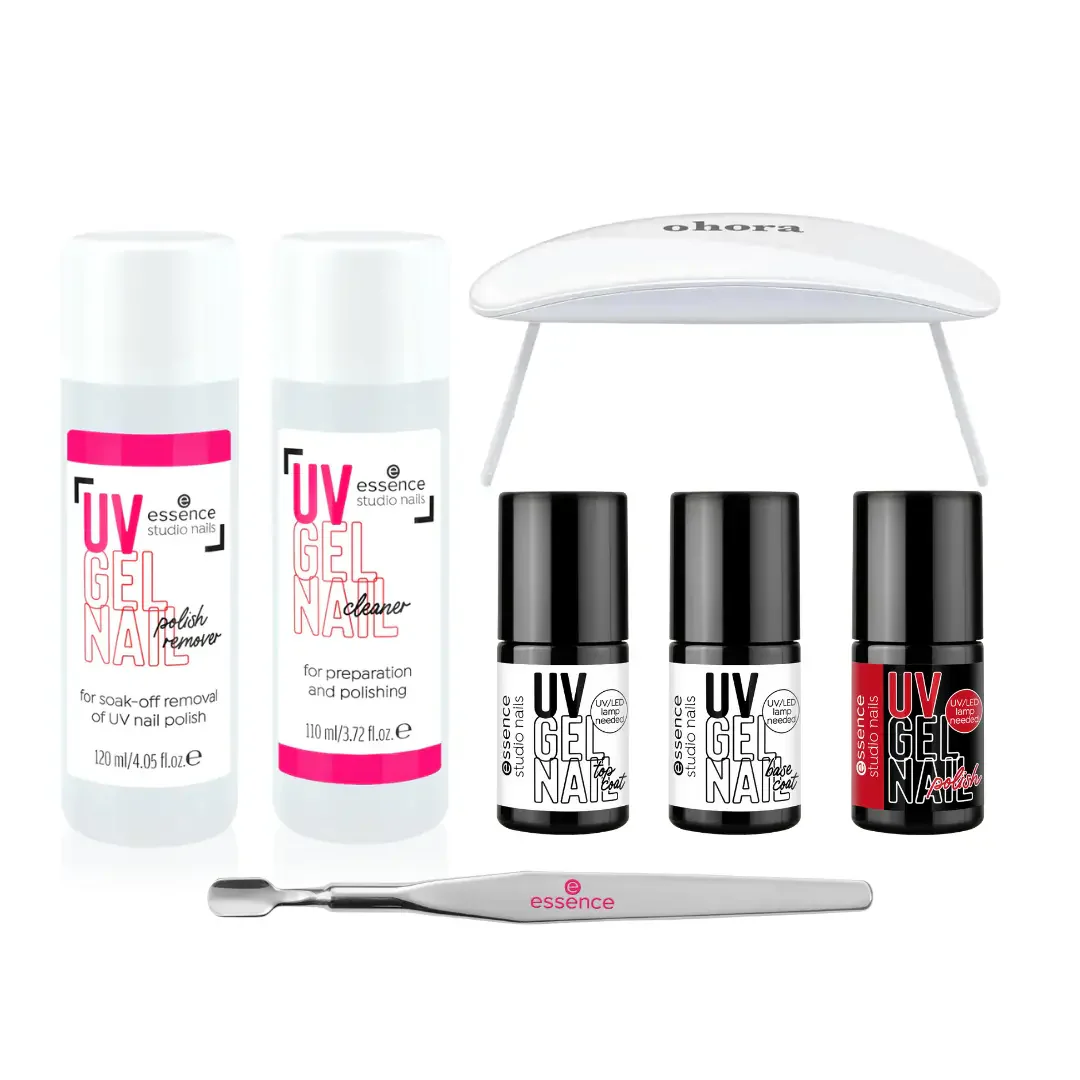 Starter Set Studio Nails UV Gel Polish with Lamp - Image 18