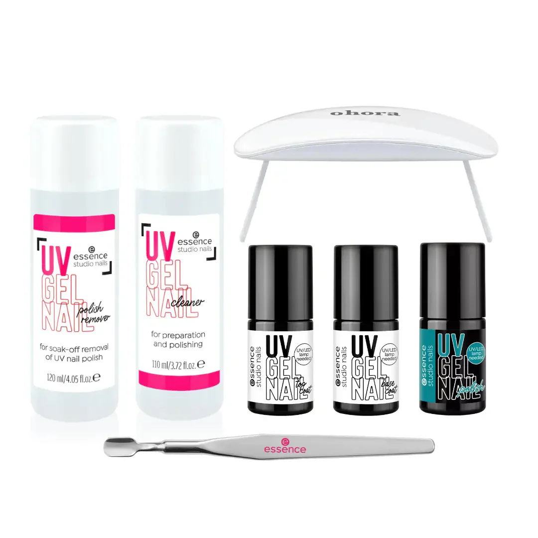 Starter Set Studio Nails UV Gel Polish with Lamp - Image 19