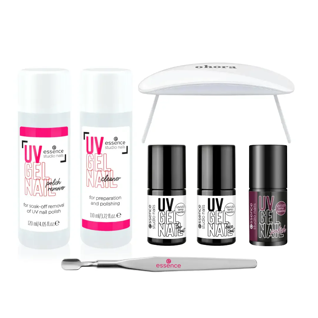 Starter Set Studio Nails UV Gel Polish with Lamp - Image 23