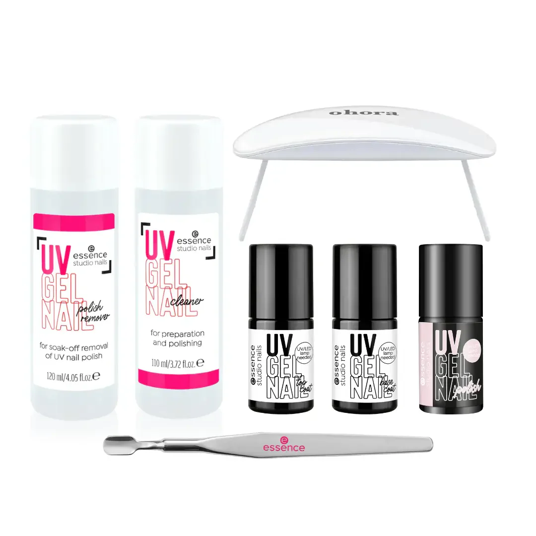 Starter Set Studio Nails UV Gel Polish with Lamp - Image 25