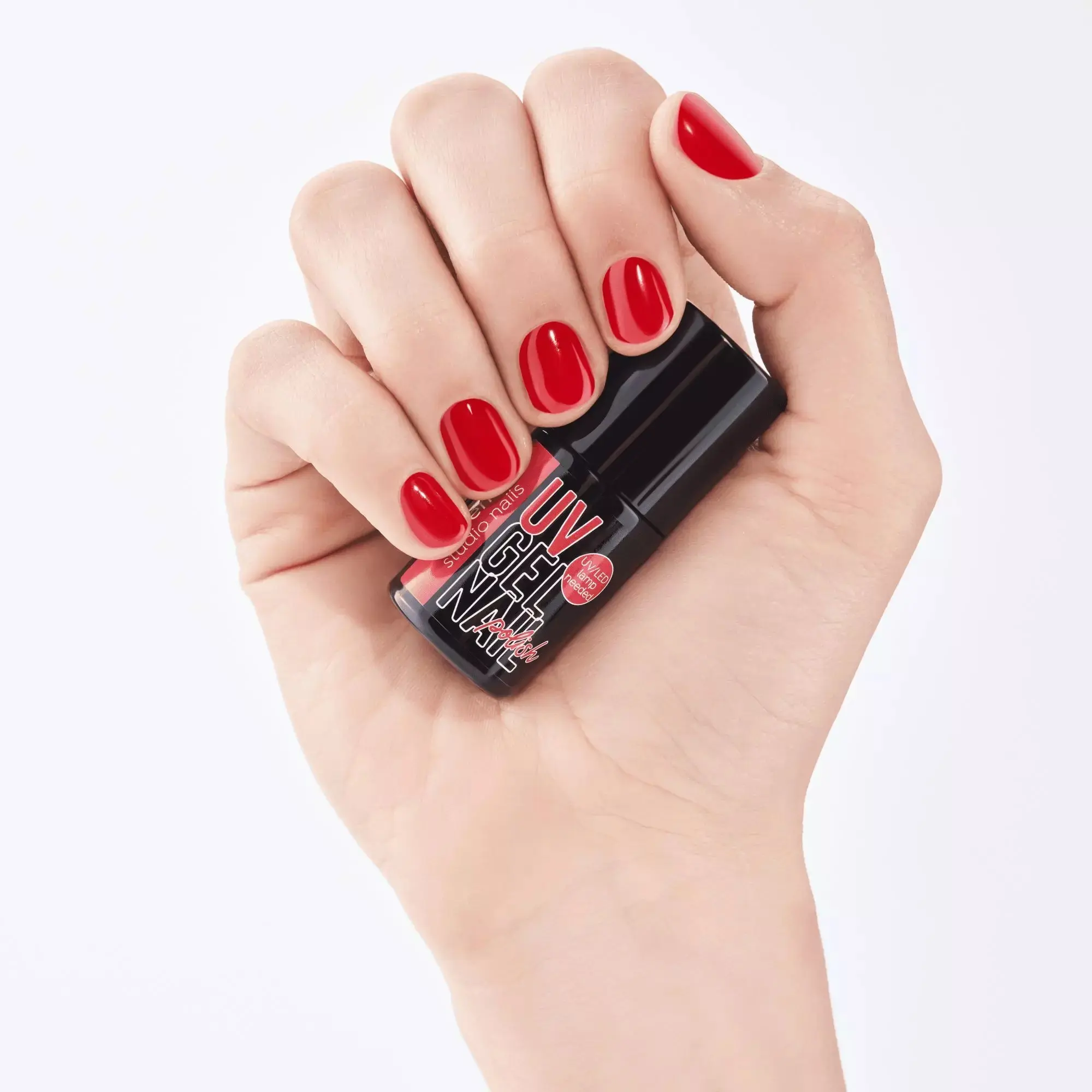 Studio Nails UV Gel Nail Polish 06 Signature Red - Image 2