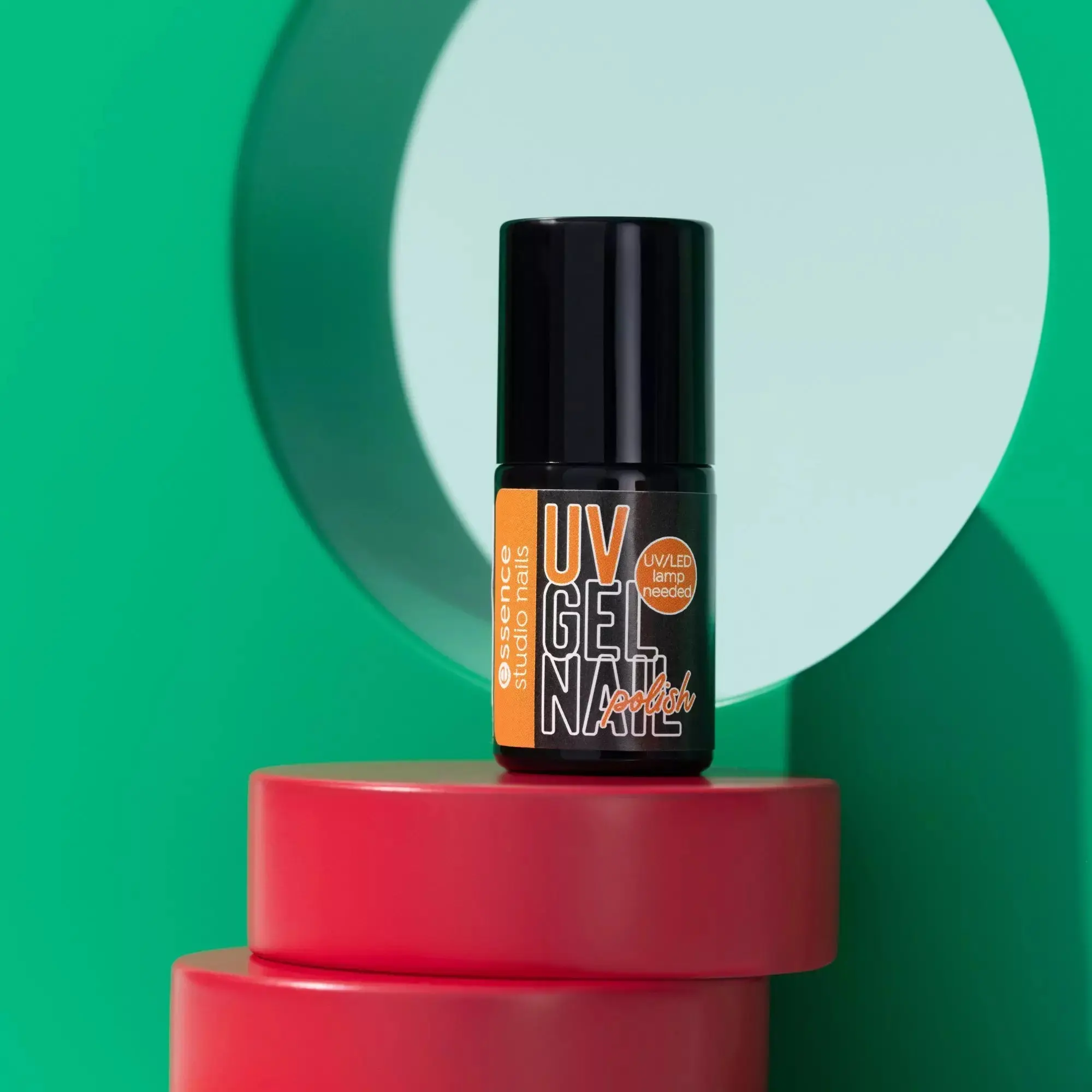 Studio Nails UV Gel Nail Polish 12 Orange Spritz - Image 4