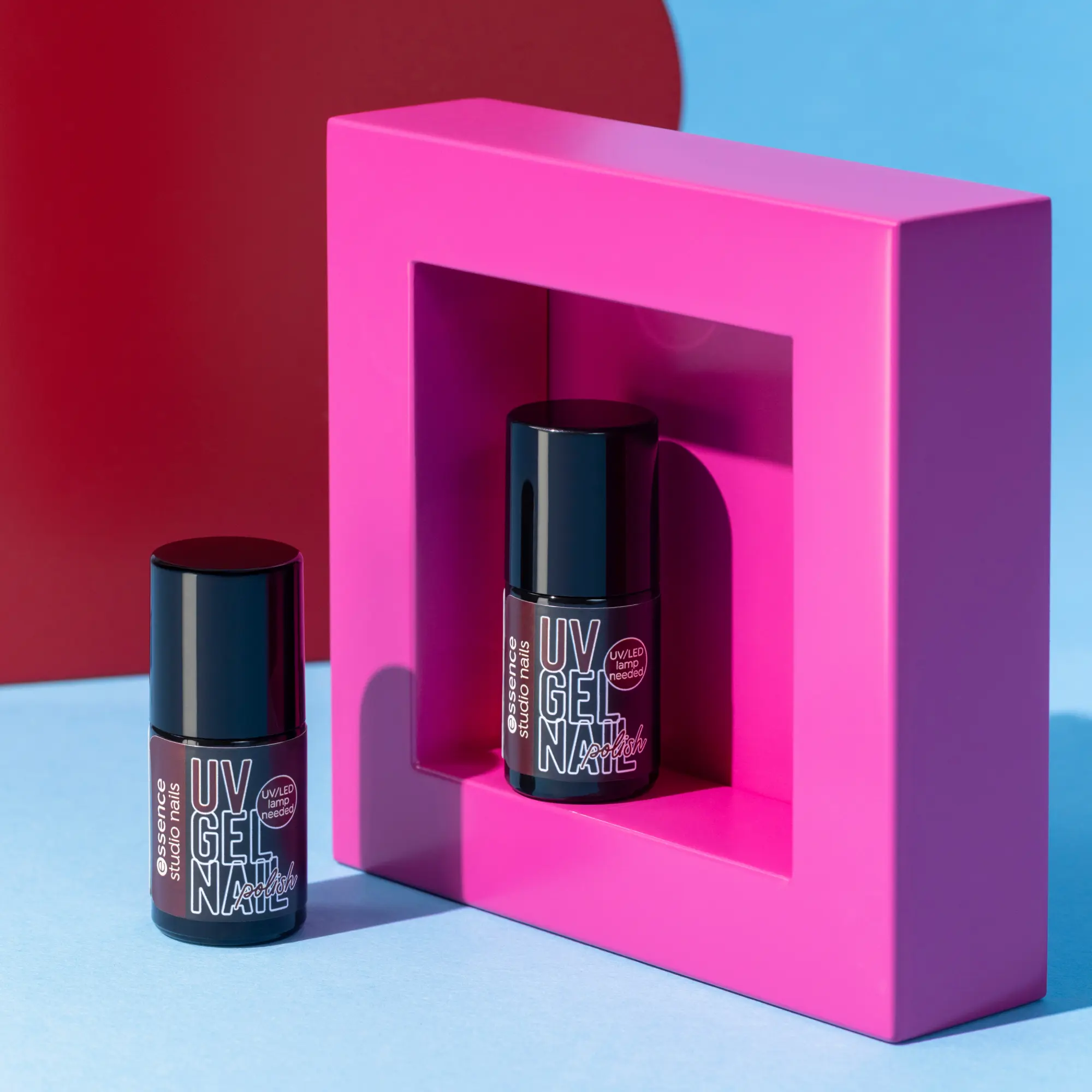 Studio Nails Uv Gel Nail Polish 18 Cherry Noir - Image 6
