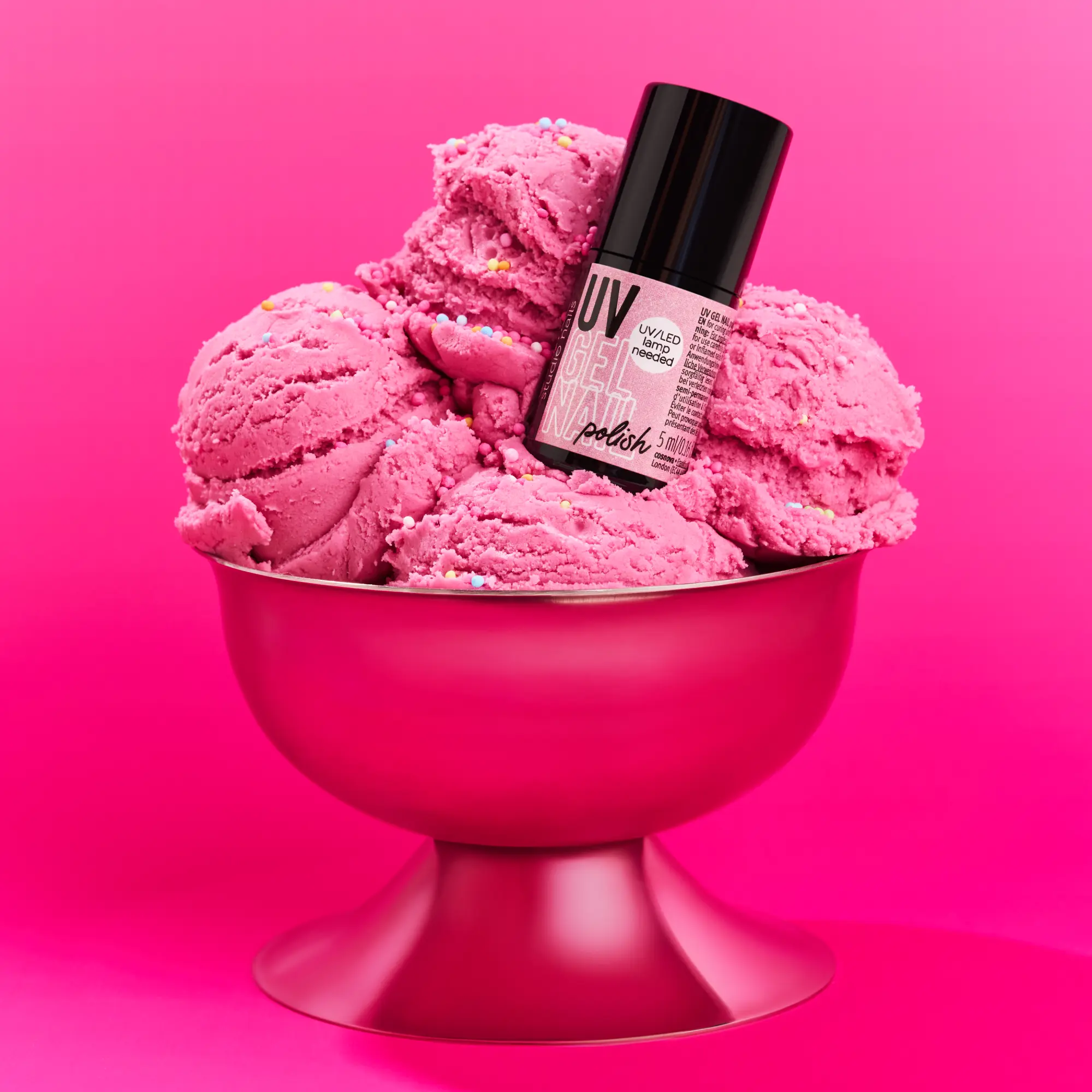 Studio Nails Uv Gel Nail Polish 214 Blush O’ Clock! - Image 3