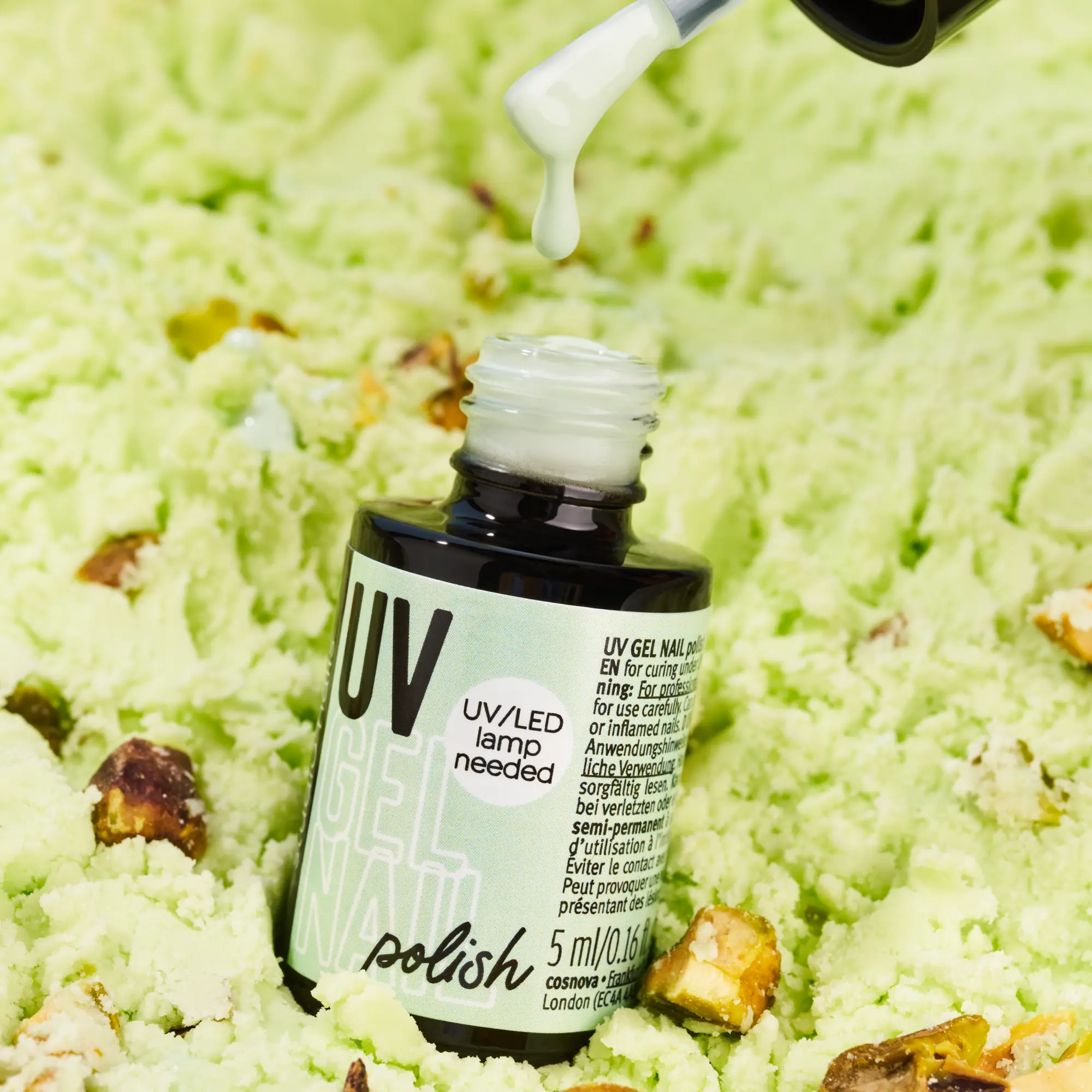 Studio Nails Uv Gel Nail Polish 215 Pistachio Gelato - Image 2