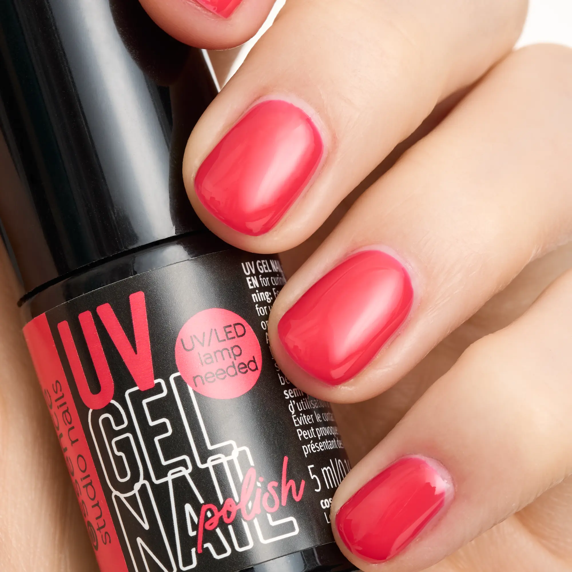 Studio Nails UV Gel Nail Polish 23 Bingo Flamingo - Image 4