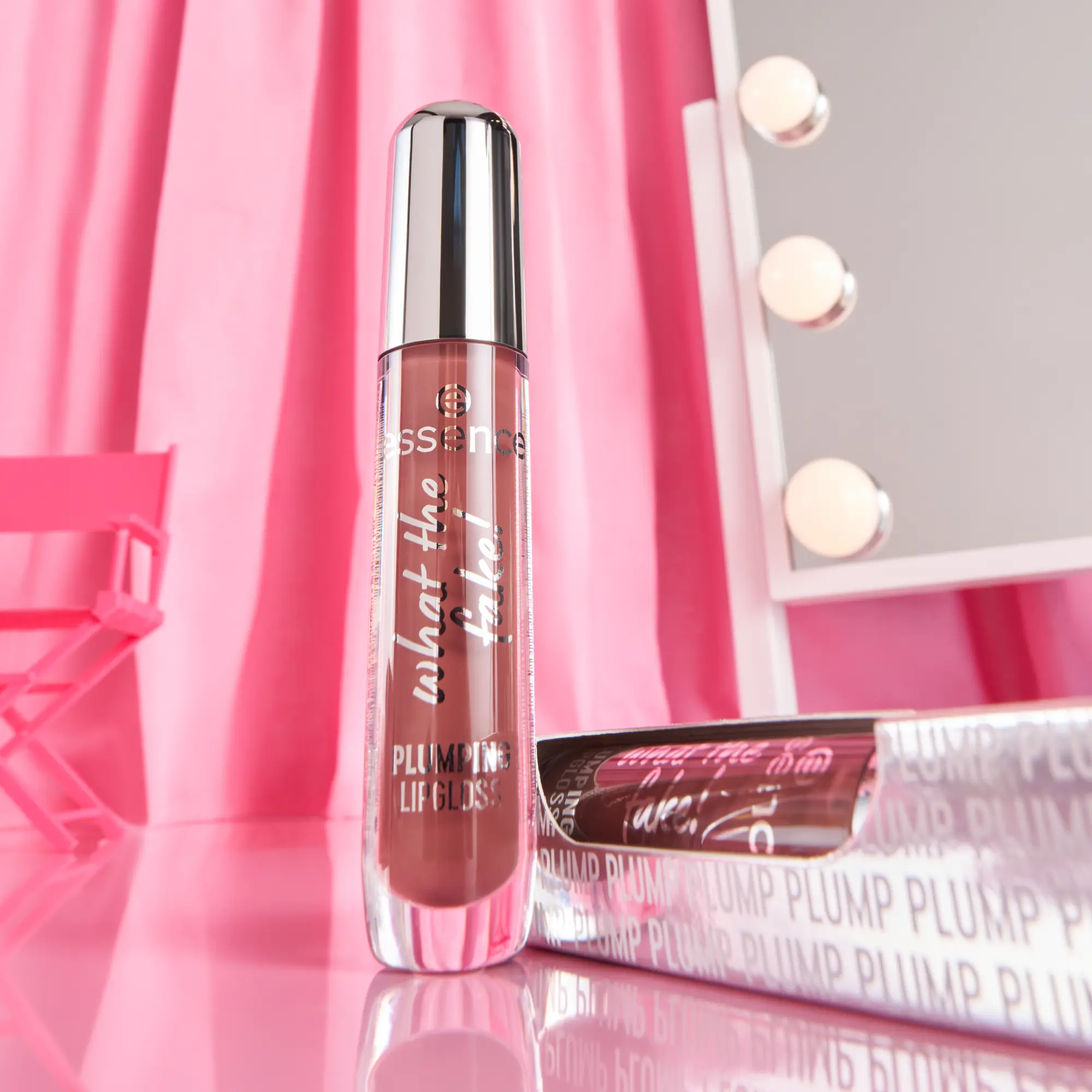 What The Fake! Plumping Lip Gloss 103 Bare But Better - Image 8