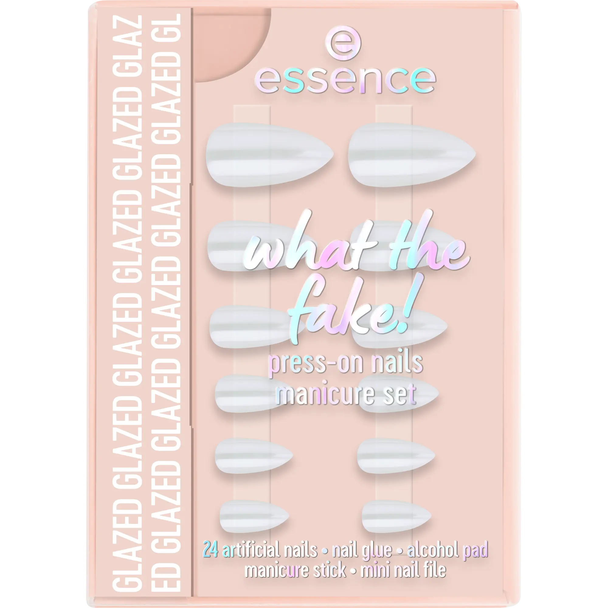 What The Fake! Press-on Nails Manicure Set 01 Glazed - Image 5
