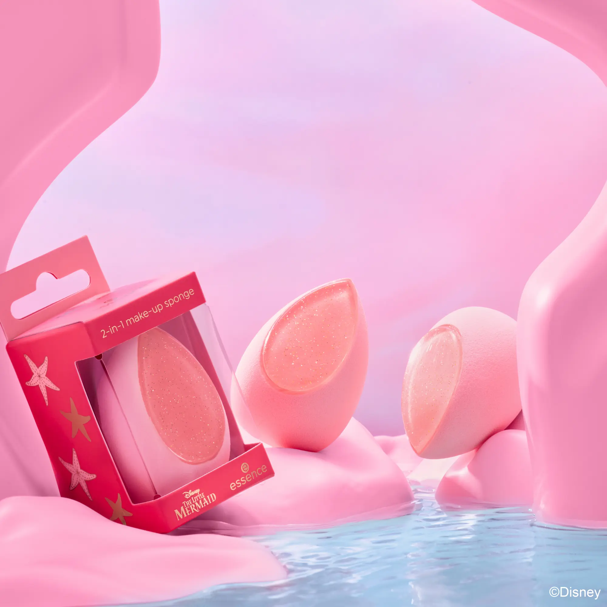 X Disney The Little Mermaid 2 in 1 Makeup Sponge Double The Magic - Image 4