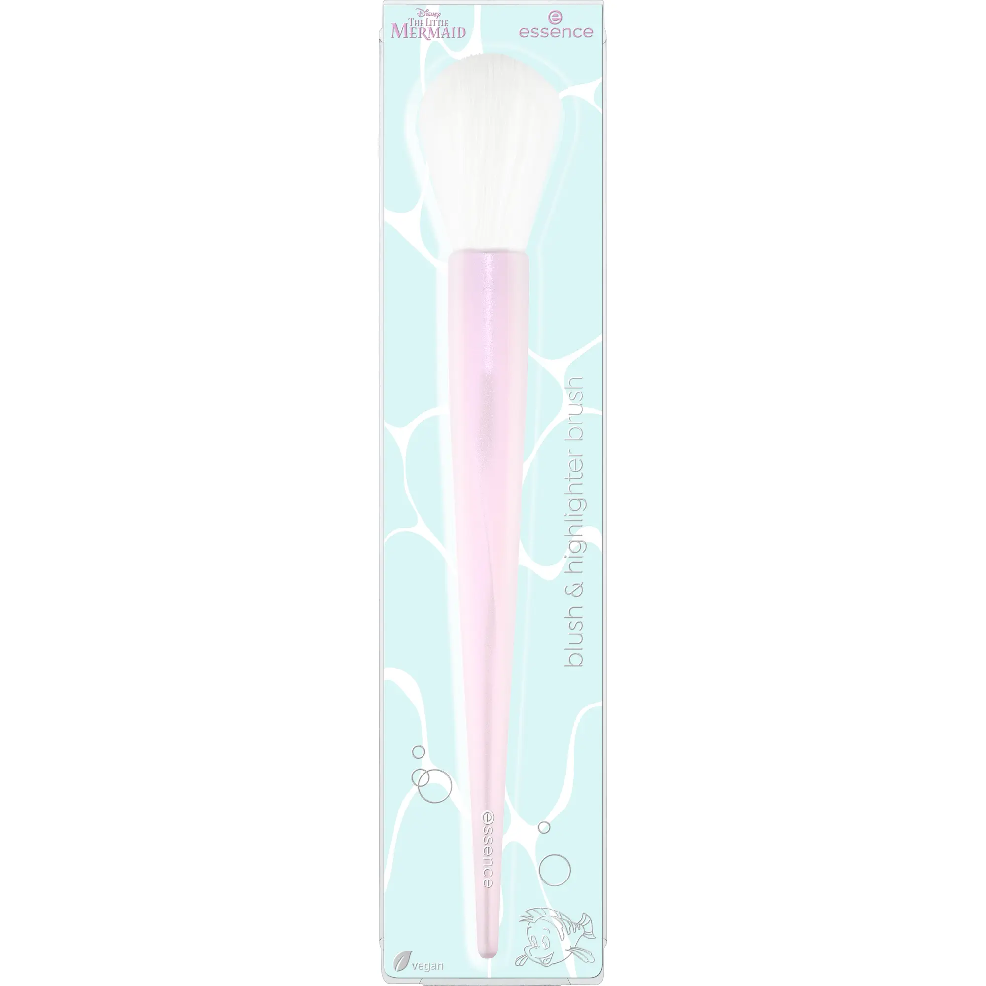 X Disney The Little Mermaid Blush & Highlighter Brush Makin' Waves - Image 6