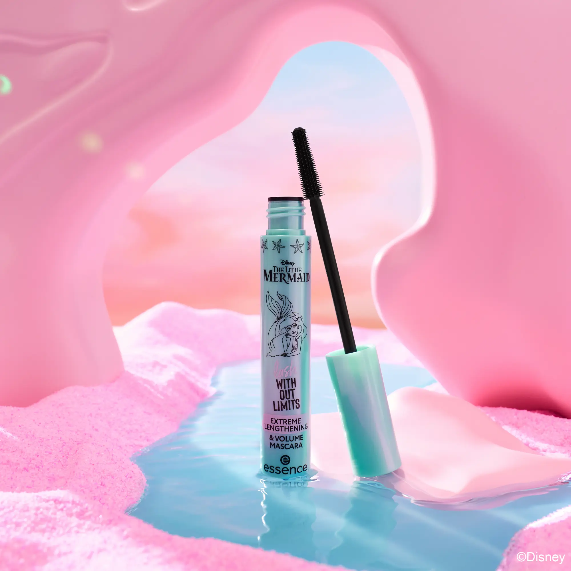 X Disney The Little Mermaid Lash Without Limits Extreme Lengthening & Volume Mascara I Sea You - Image 5