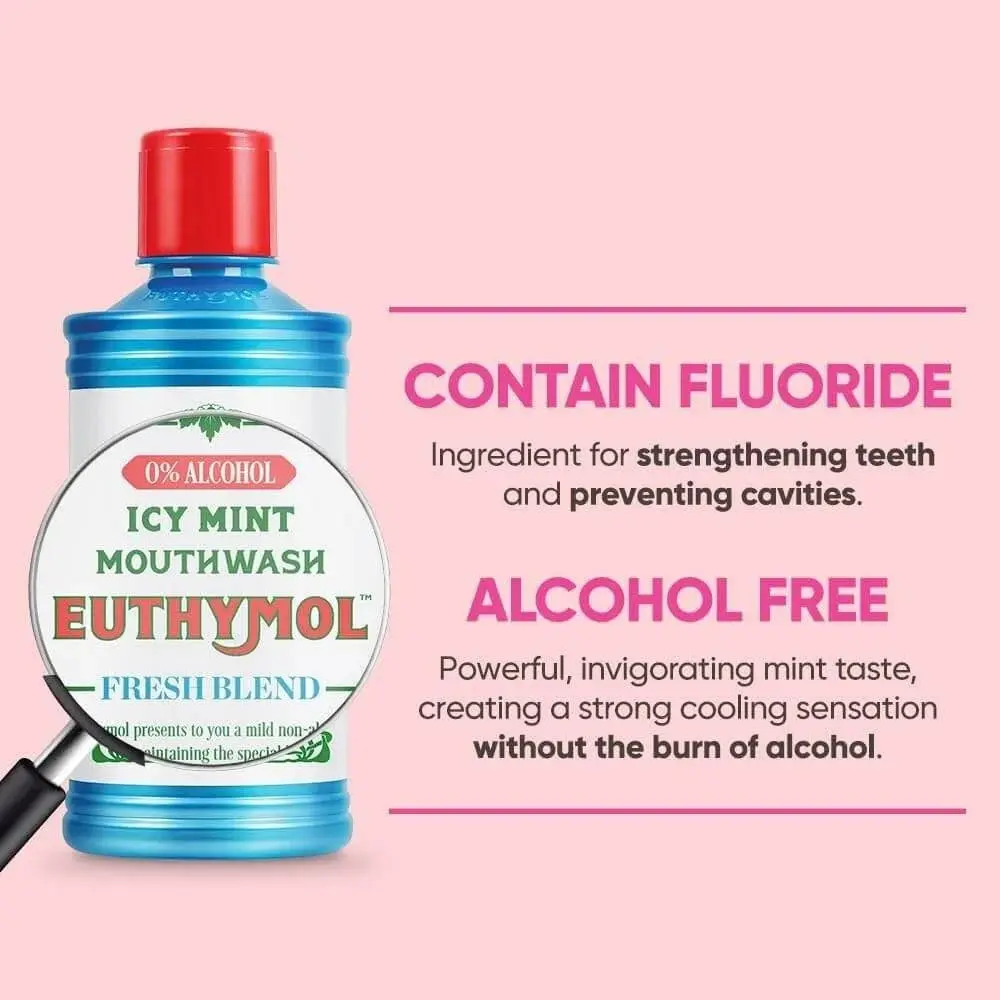Mouthwash Icy Mint 500 ml. - Image 2