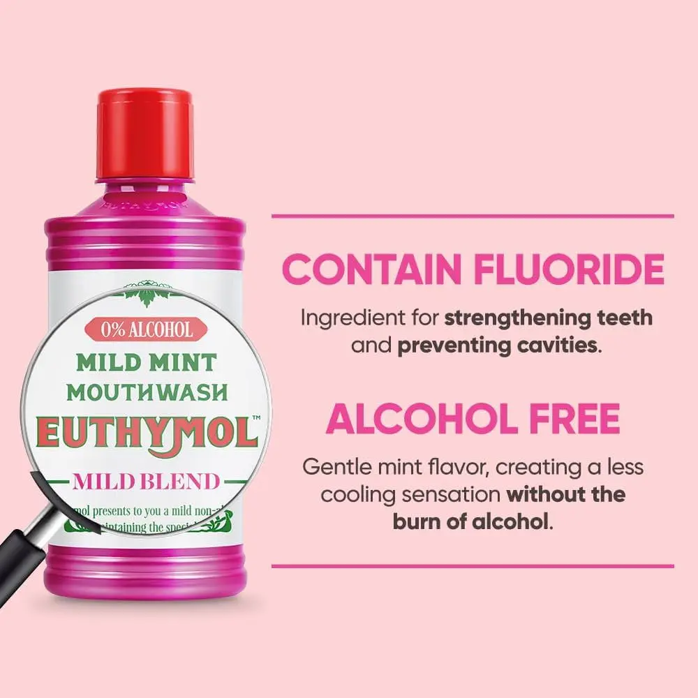 Mouthwash Mild Mint 500 ml. - Image 2