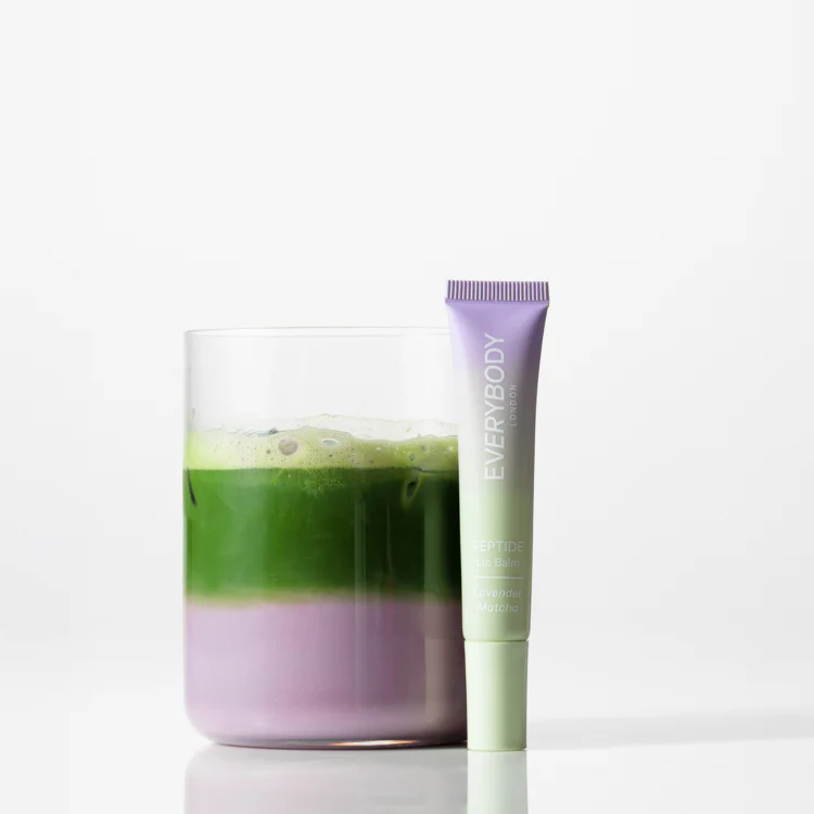 Peptide Lip Balm Lavender Matcha Latte - Image 3