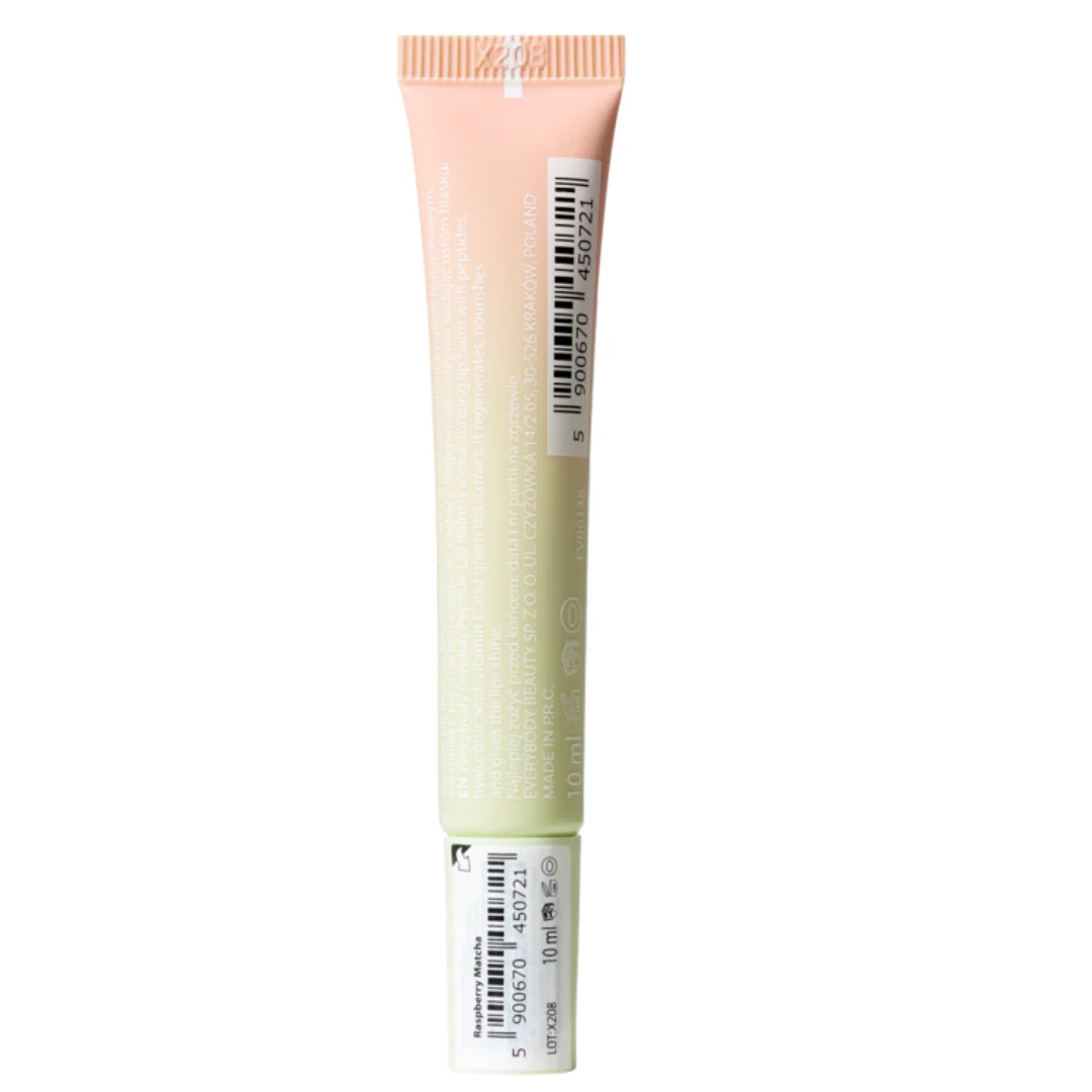 Peptide Lip Balm Raspberry Matcha Latte - Image 4