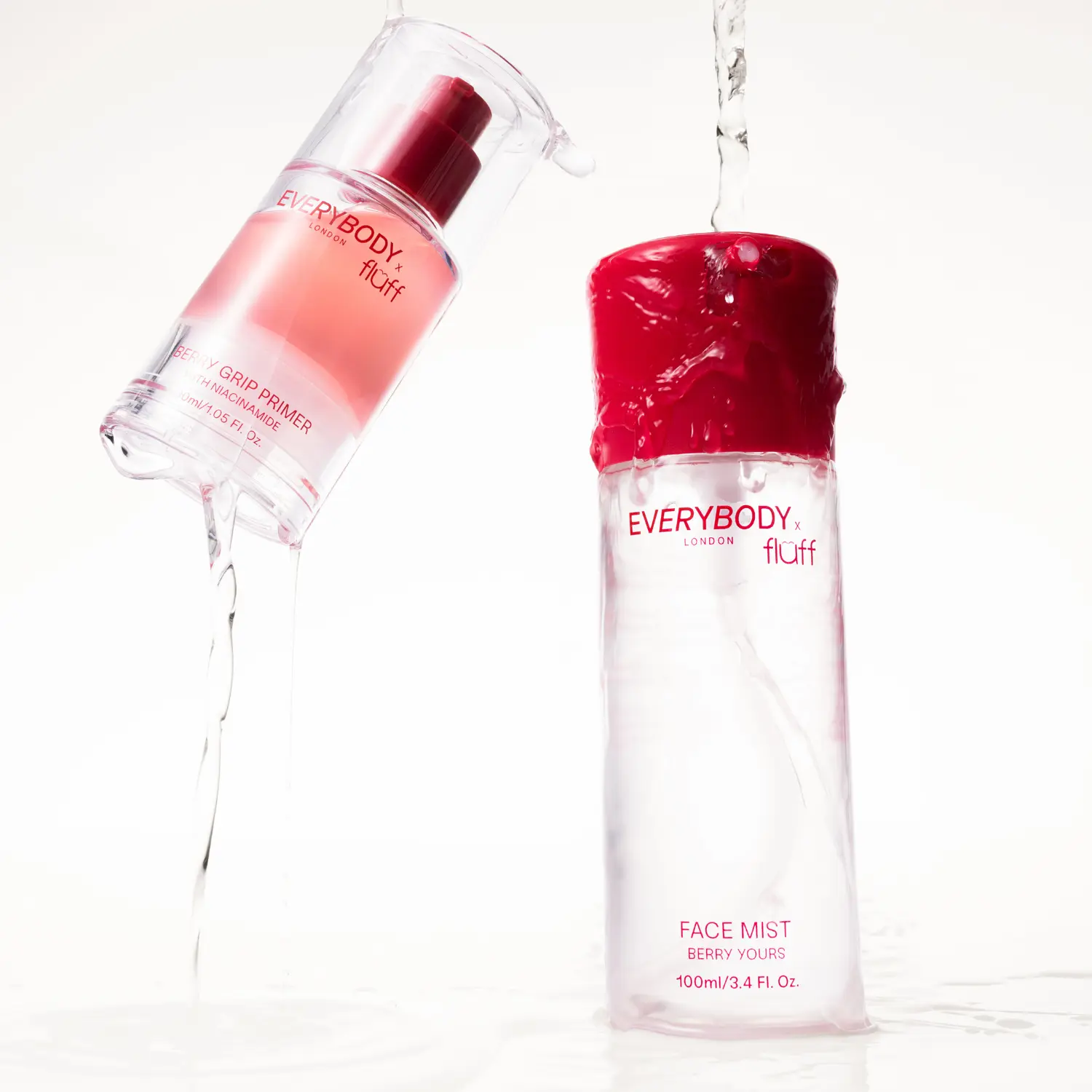 X Fluff Berry Grip Primer with Niacinamide - Image 4