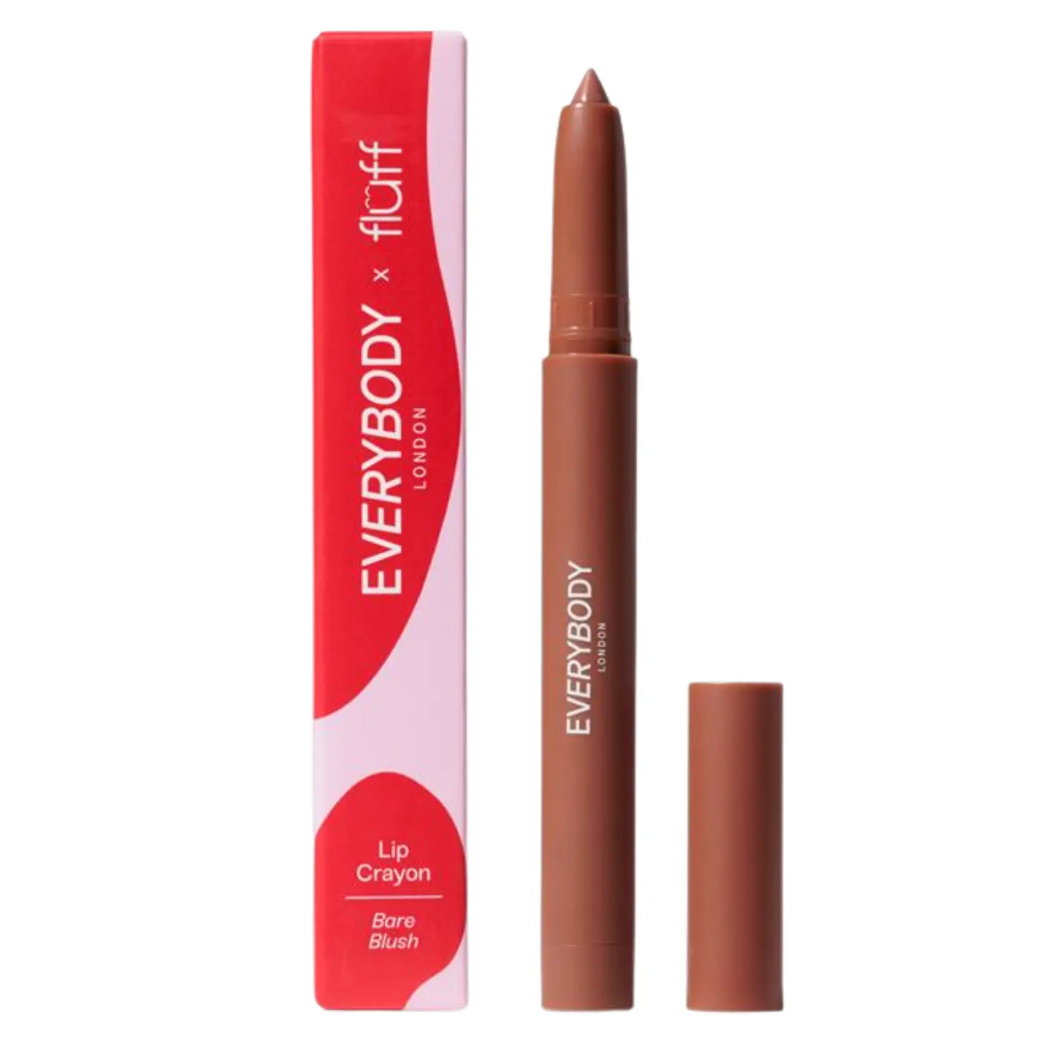 X Fluff Blending Lip Crayon Bare Blush - Image 3