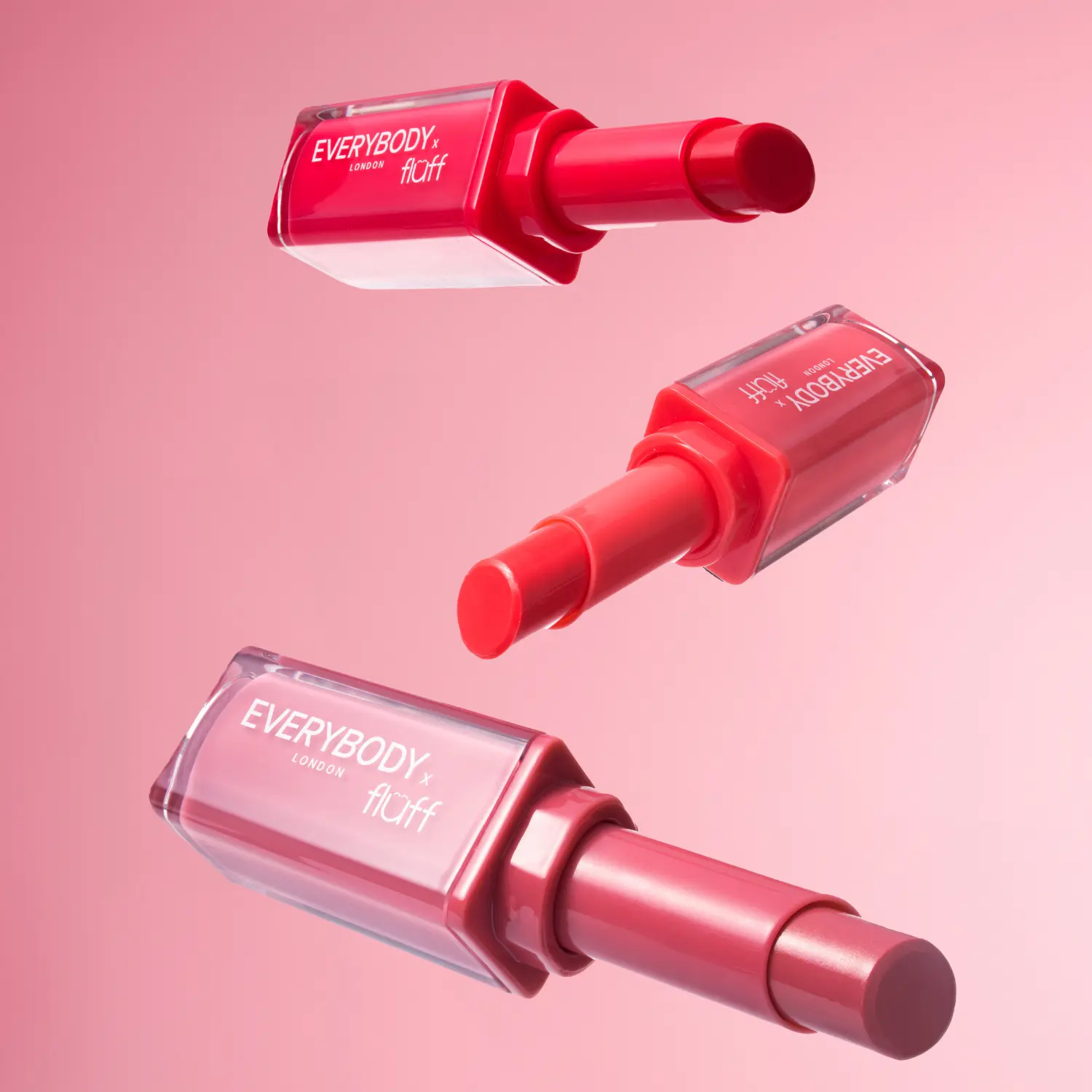 X Fluff Peptide Plumping Lipstick Rose Kiss - Image 5