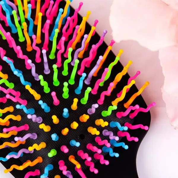Rainbow Volume S Paddle Brush Black - Image 3