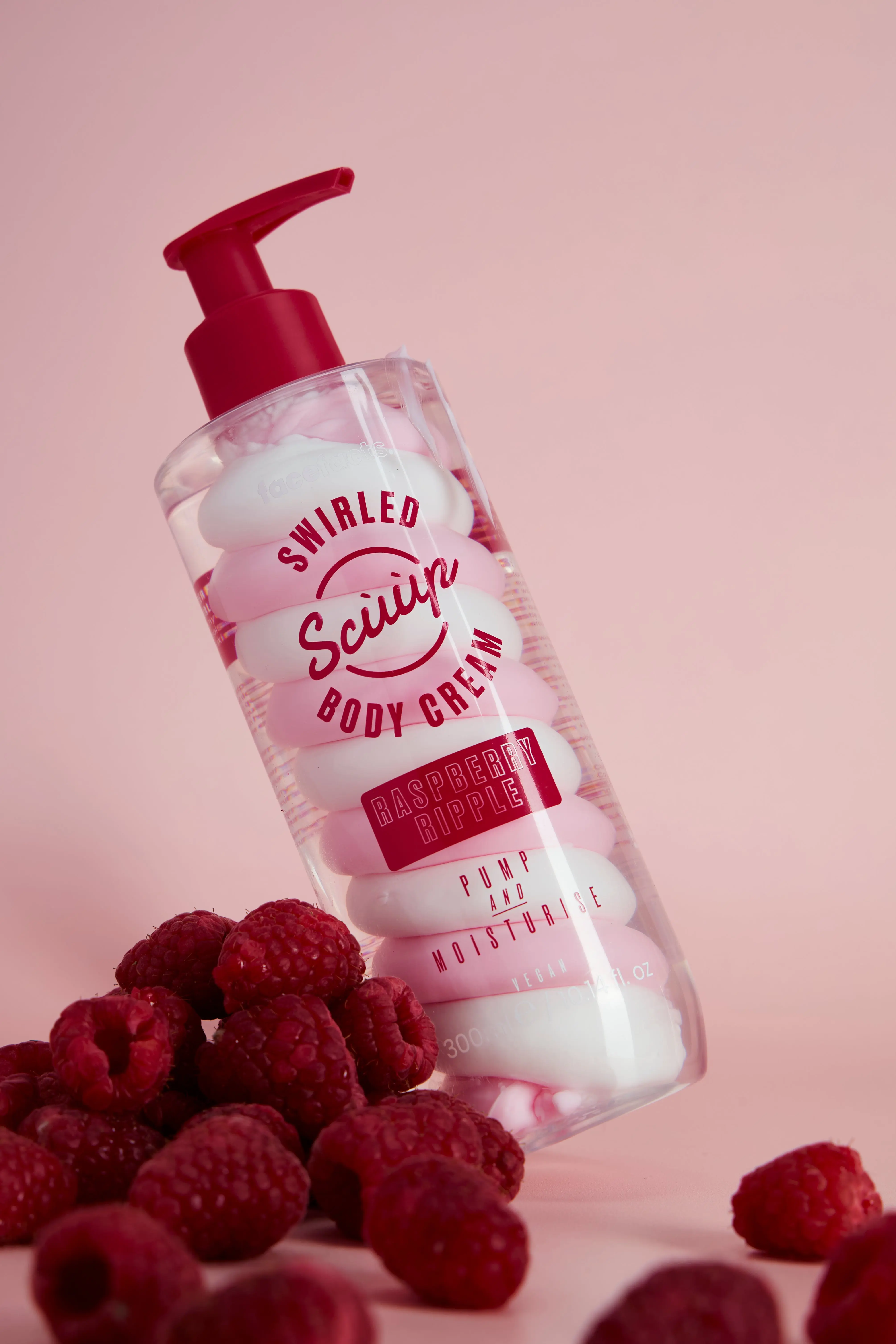 Scuup Raspberry Ripple Swirled Body Cream - Image 2