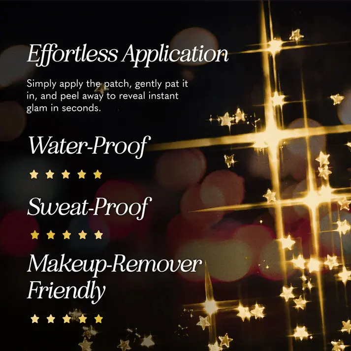 Make Up Patches Gold Glitter Freckles - Image 6