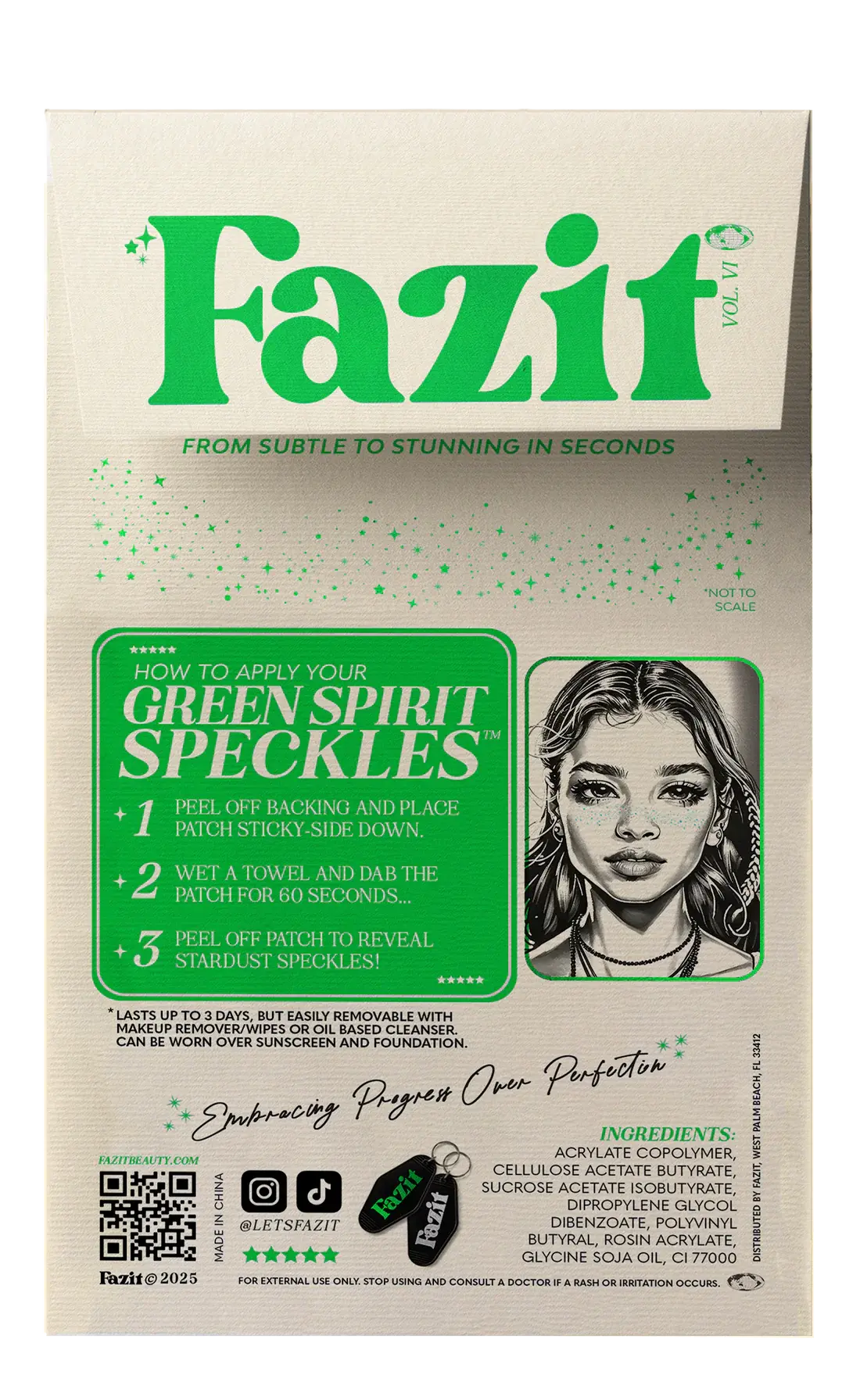 Make Up Patches Green Spirit Speckles - Image 9