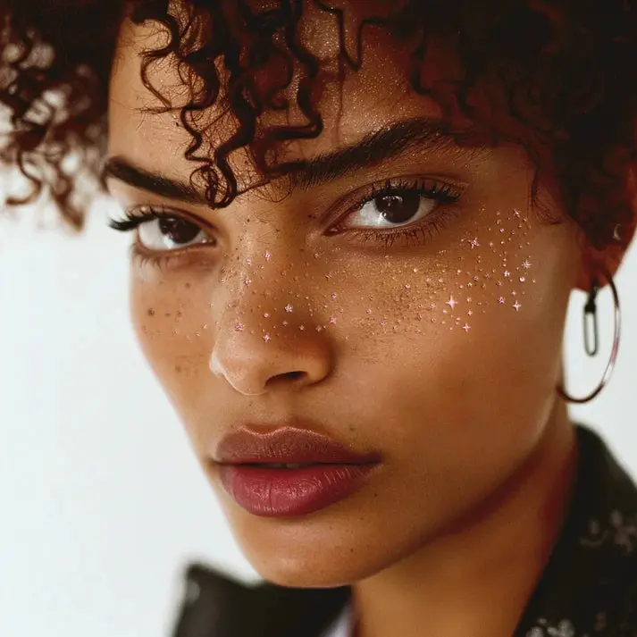 Make Up Patches Rose Gold Stardust Speckles - Image 2