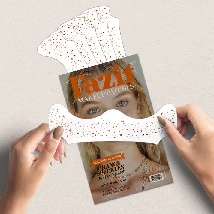Makeup Patches Orange Spirit Speckles - Image 4
