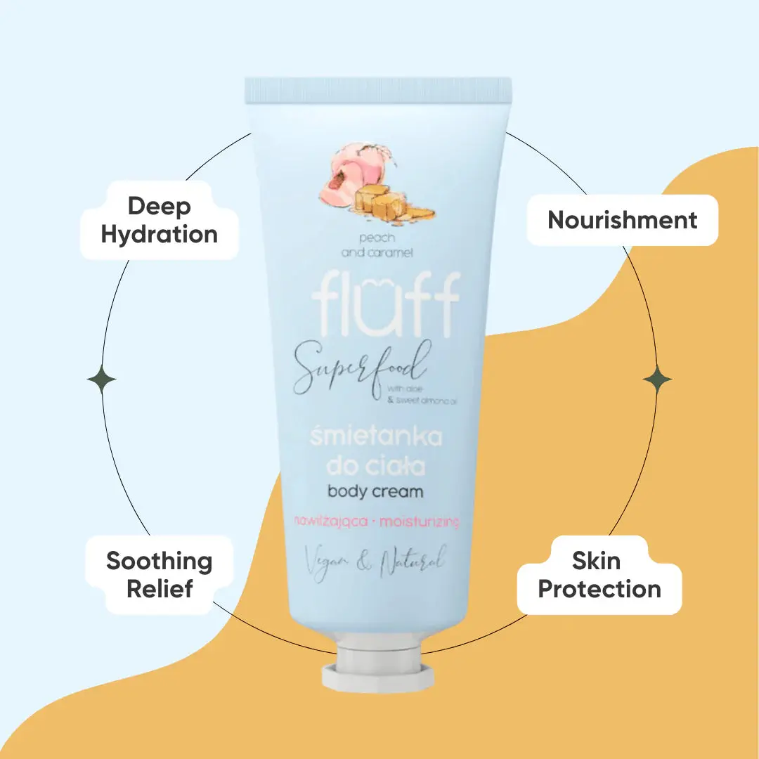 Body Cream Peach & Caramel Moisturizing - Image 2