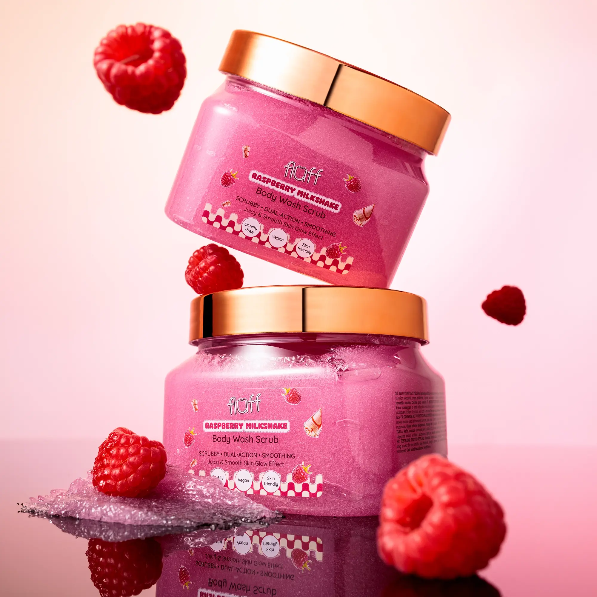 Body Scrub Raspberry Milkshake - Image 5