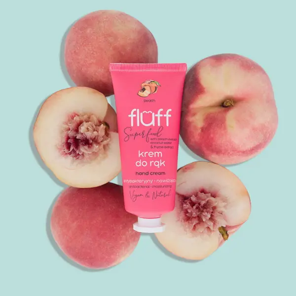 Hand Cream Antibacterial & Moisturizing Peach - Image 2
