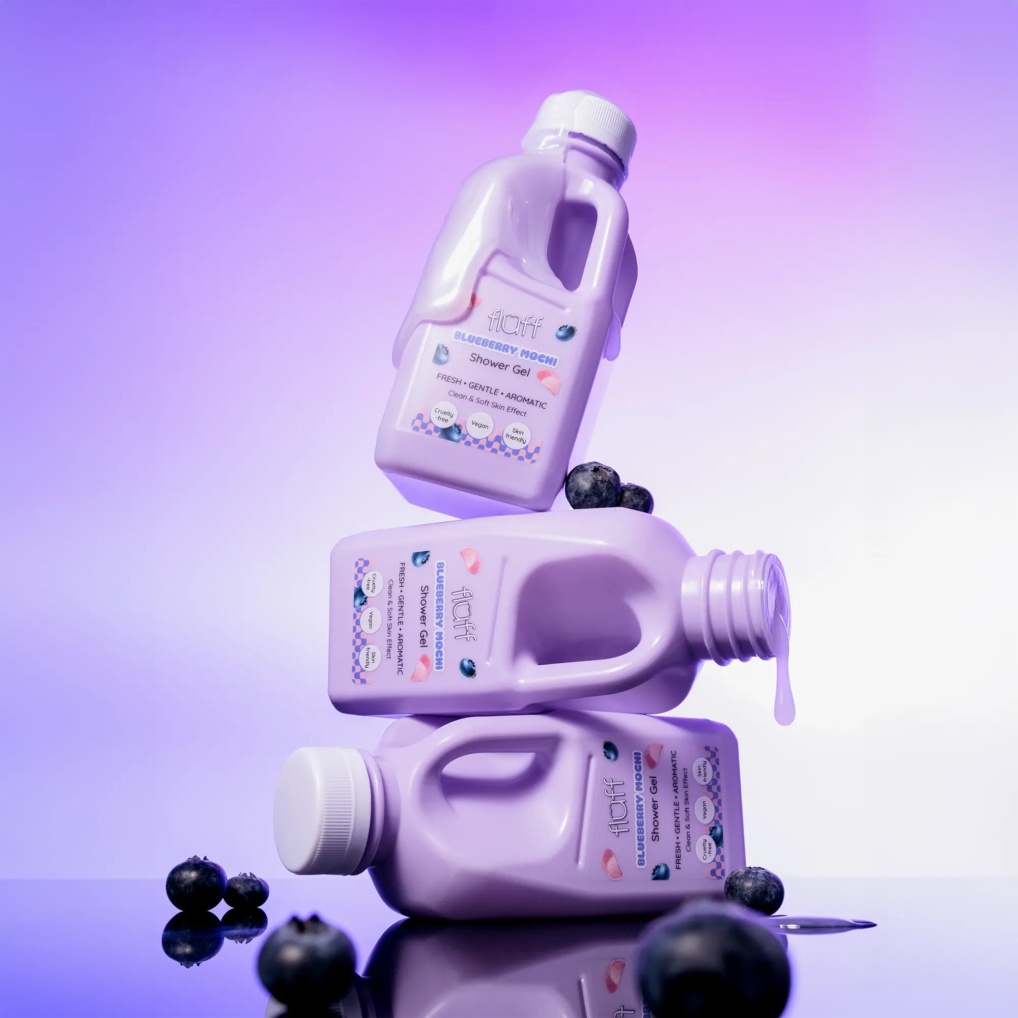 Shower Gel Blueberry Mochi - Image 4