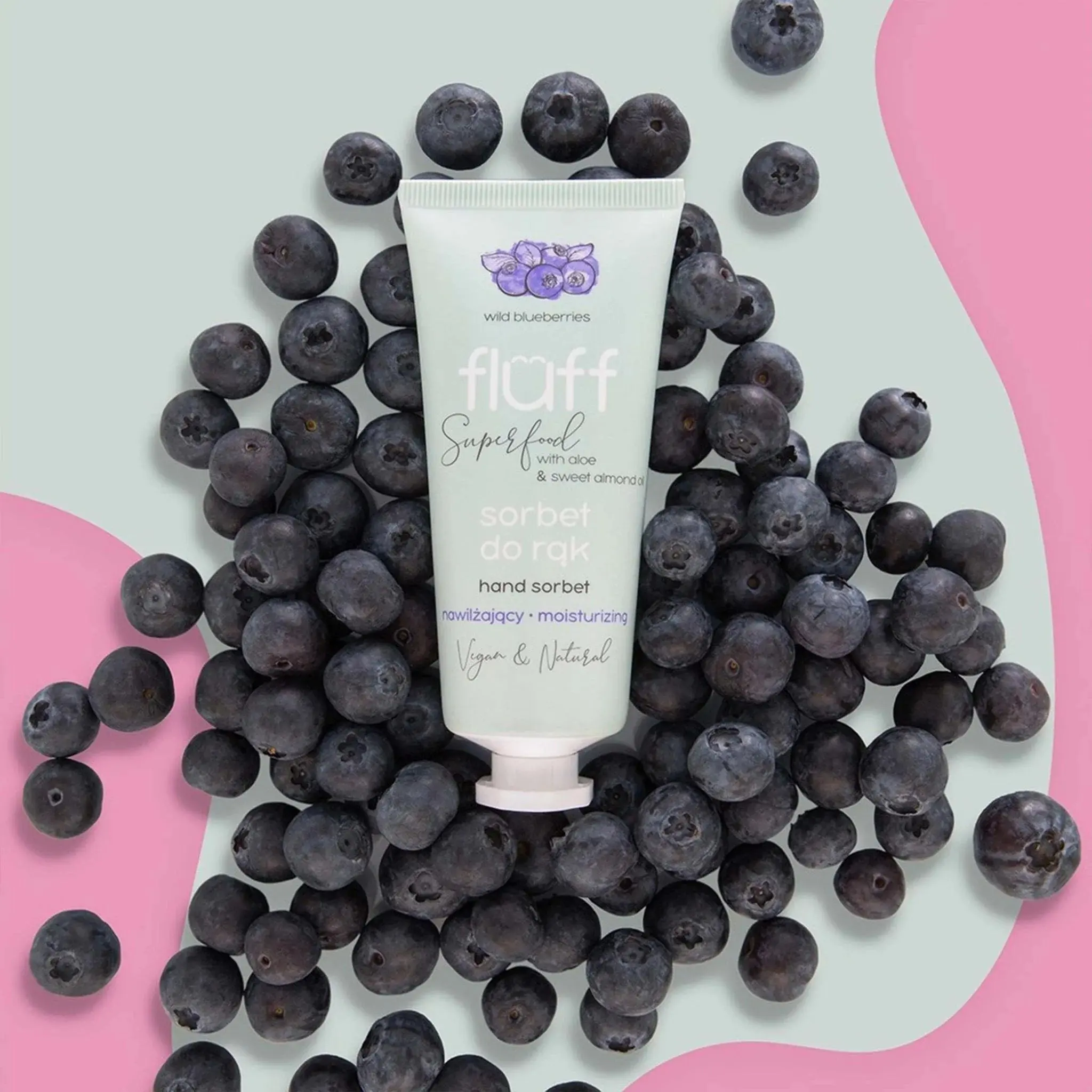Sorbet Hand Cream Wild Blueberries - Image 2