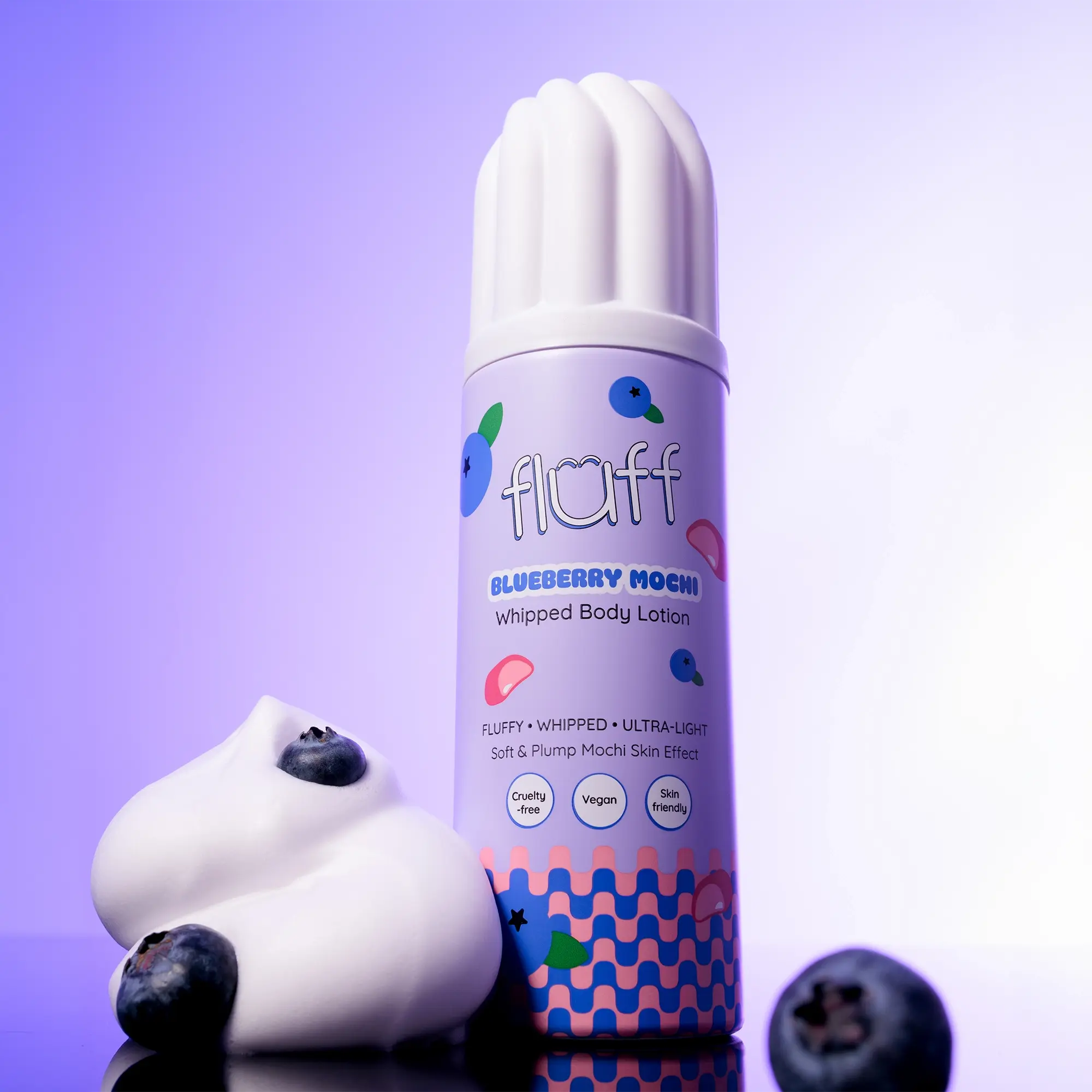Whipped Body Lotion Blueberry Mochi - Image 4