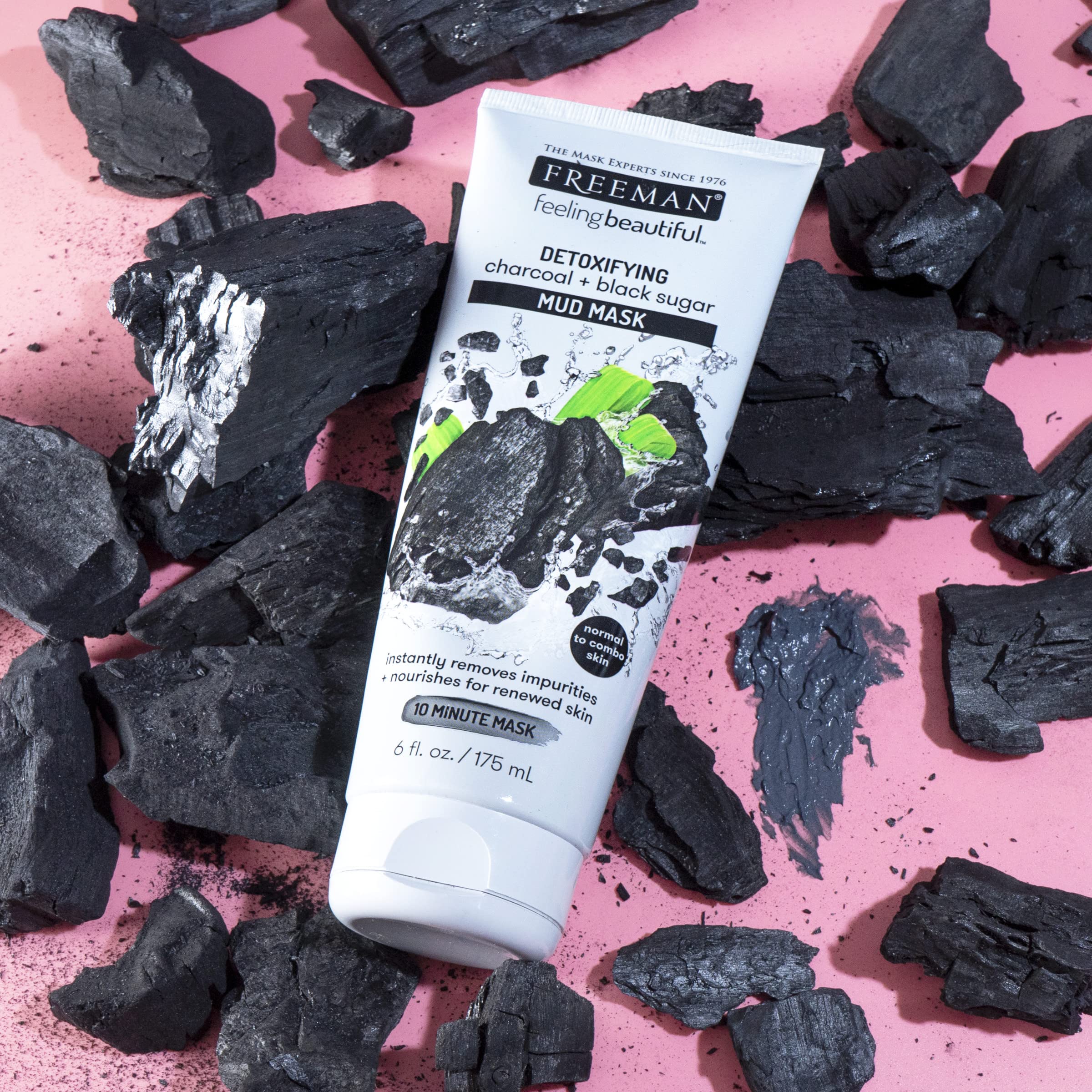 Mud Mask Charcoal and Black Sugar - Image 3