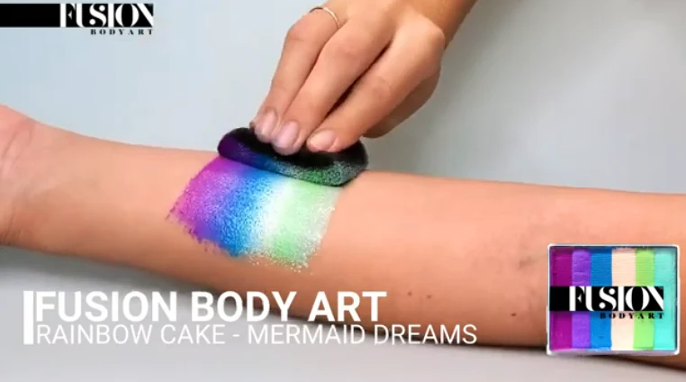 Face Painting Rainbow Split Cakes Mermaid Dreams - Image 2