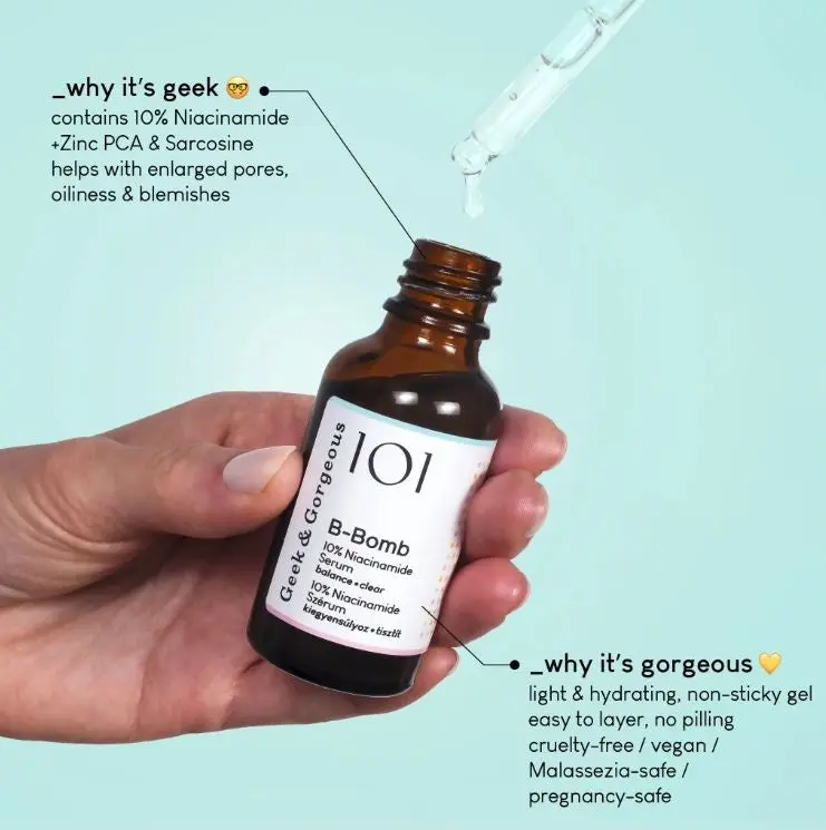 B-Bomb 10% Niacinamide Serum - Image 2