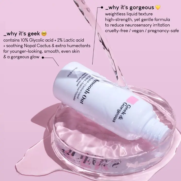 Smooth Out 12% AHA + Cactus Liquid Exfoliant 30 ml. - Image 2