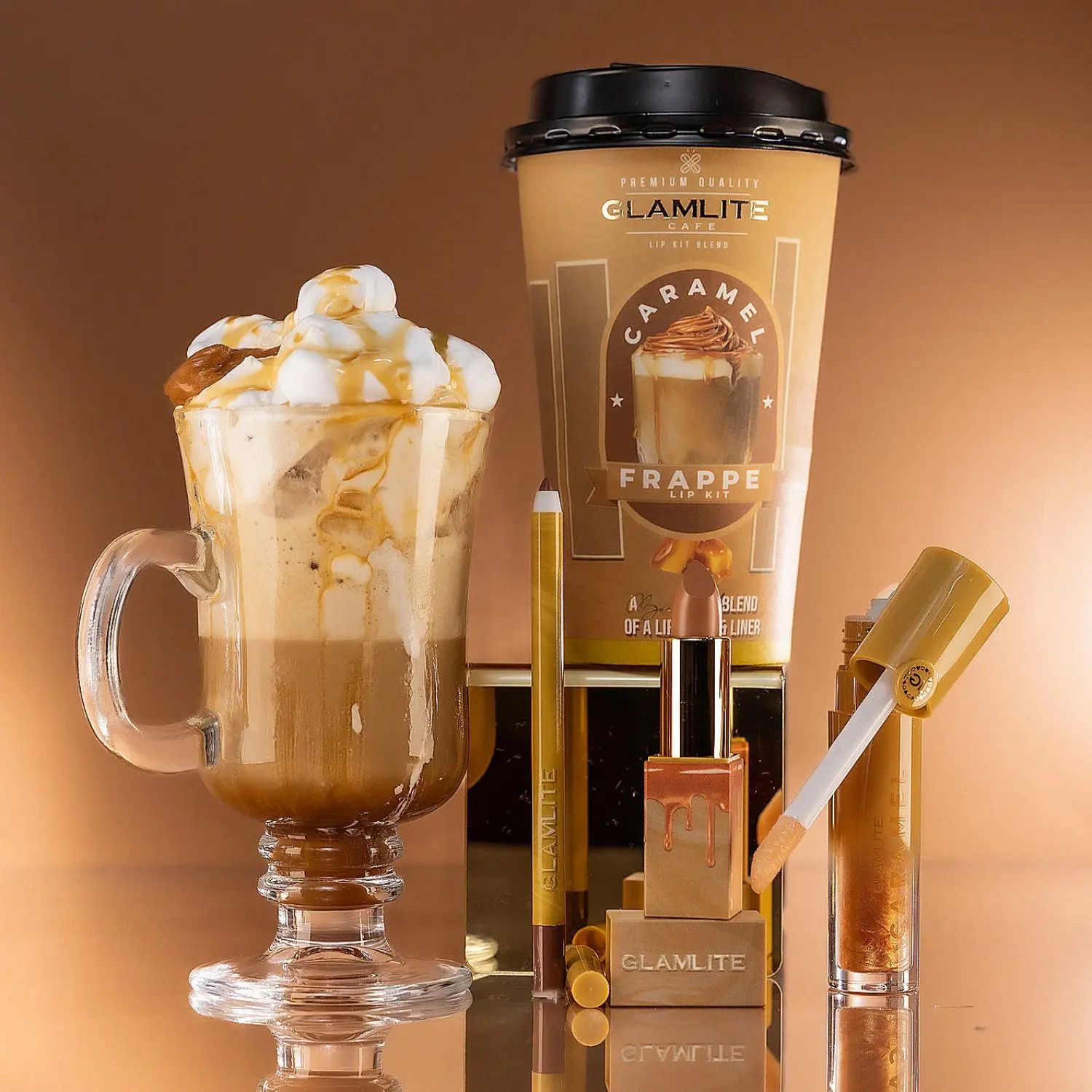 Coffee Lip Kit Caramel Frappe - Image 5