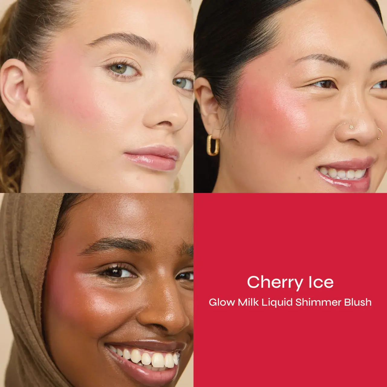 Glow Milk Liquid Shimmer Blush Cherry Ice - Image 2
