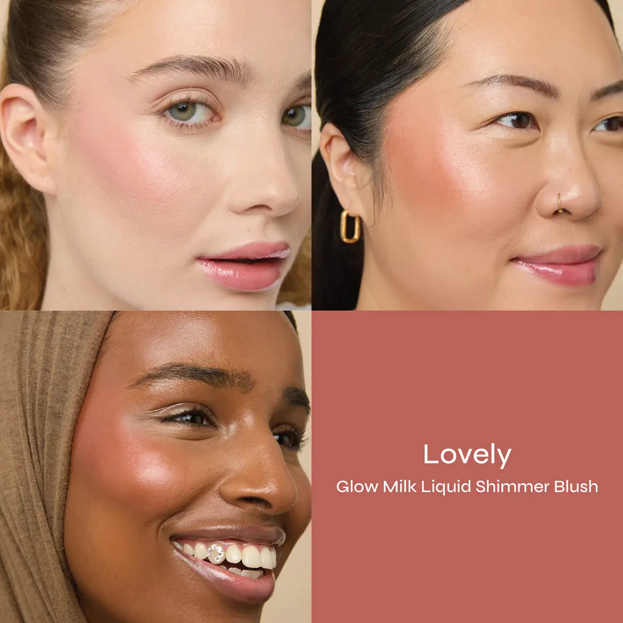 Glow Milk Liquid Shimmer Blush Lovely - Image 2