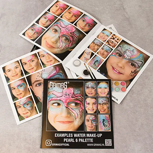 Water Make-up Pearl 6 Palette Set - Image 11