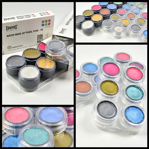 Water Make-up Pearl Pure Palette P6 - Image 2