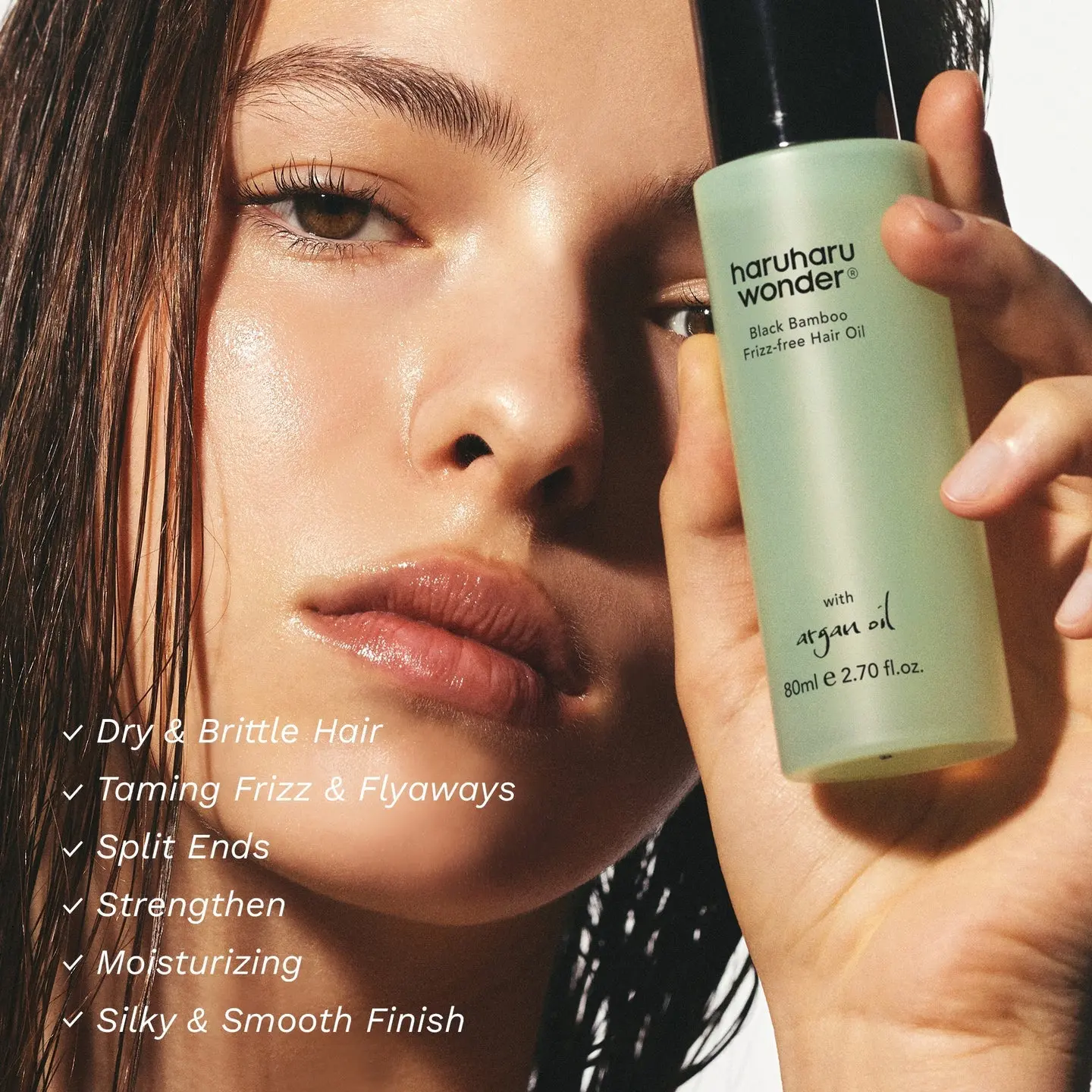 Black Bamboo Frizz-free Hair Oil - Image 3