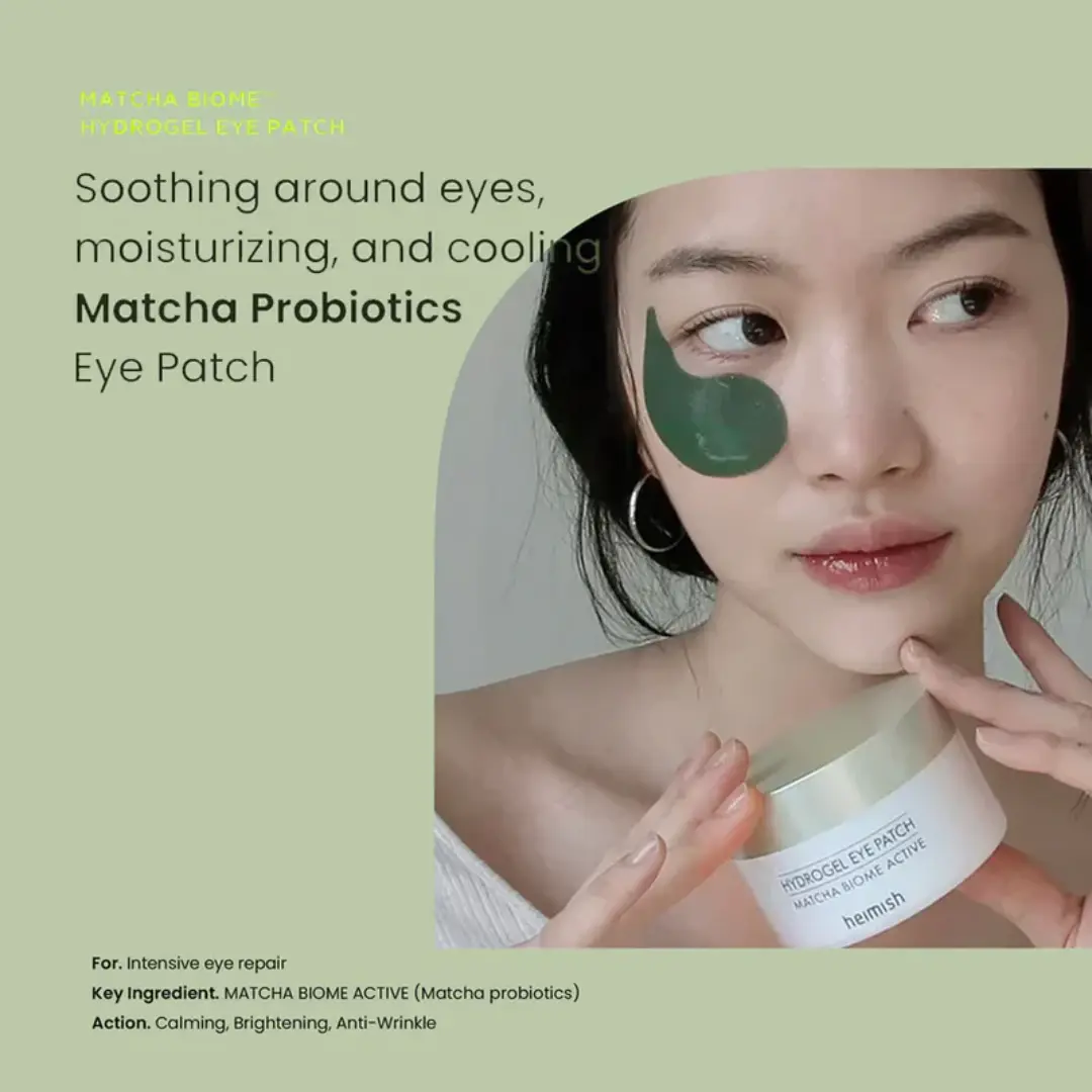 Matcha Biome Hydrogel Eye Patch - Image 3
