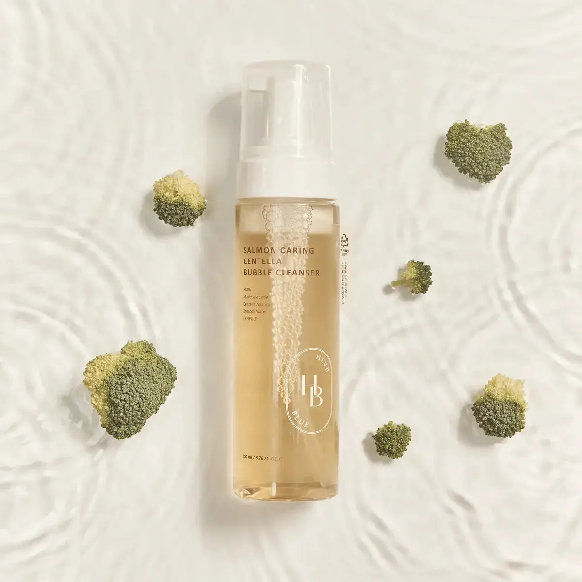 Salmon Caring Centella Bubble Cleanser - Image 2