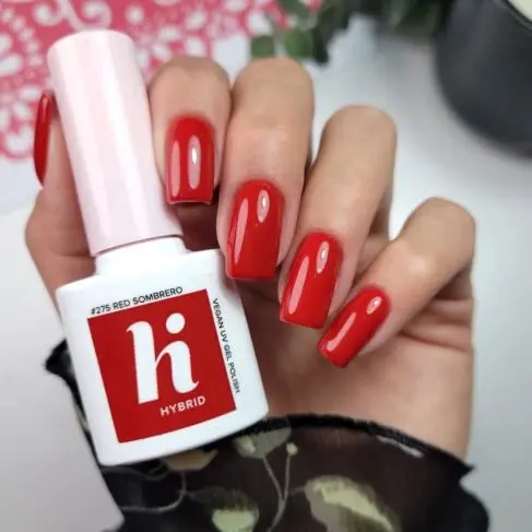 275 Red Sombrero UV Gel Polish - Image 2