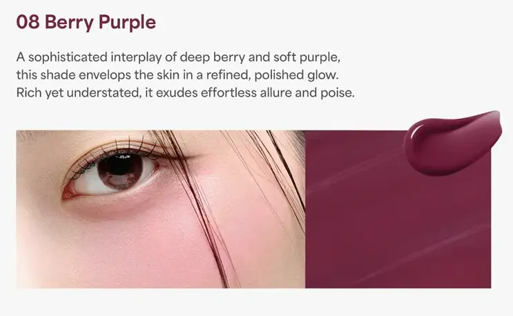 Moist Ampoule Blusher Berry Purple - Image 2