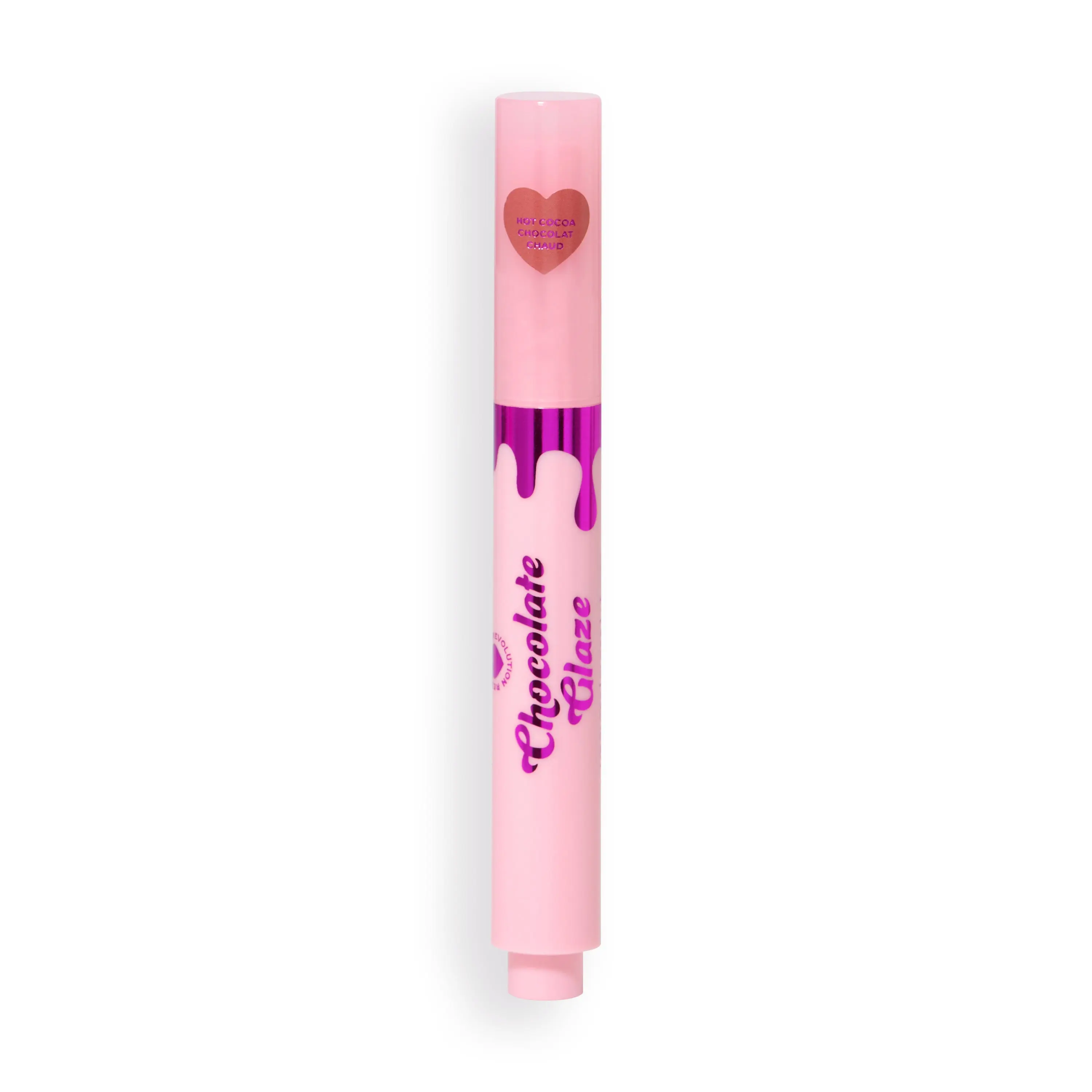 Chocolate Glaze Lip Gloss Pen Hot Cocoa Brown - Image 3