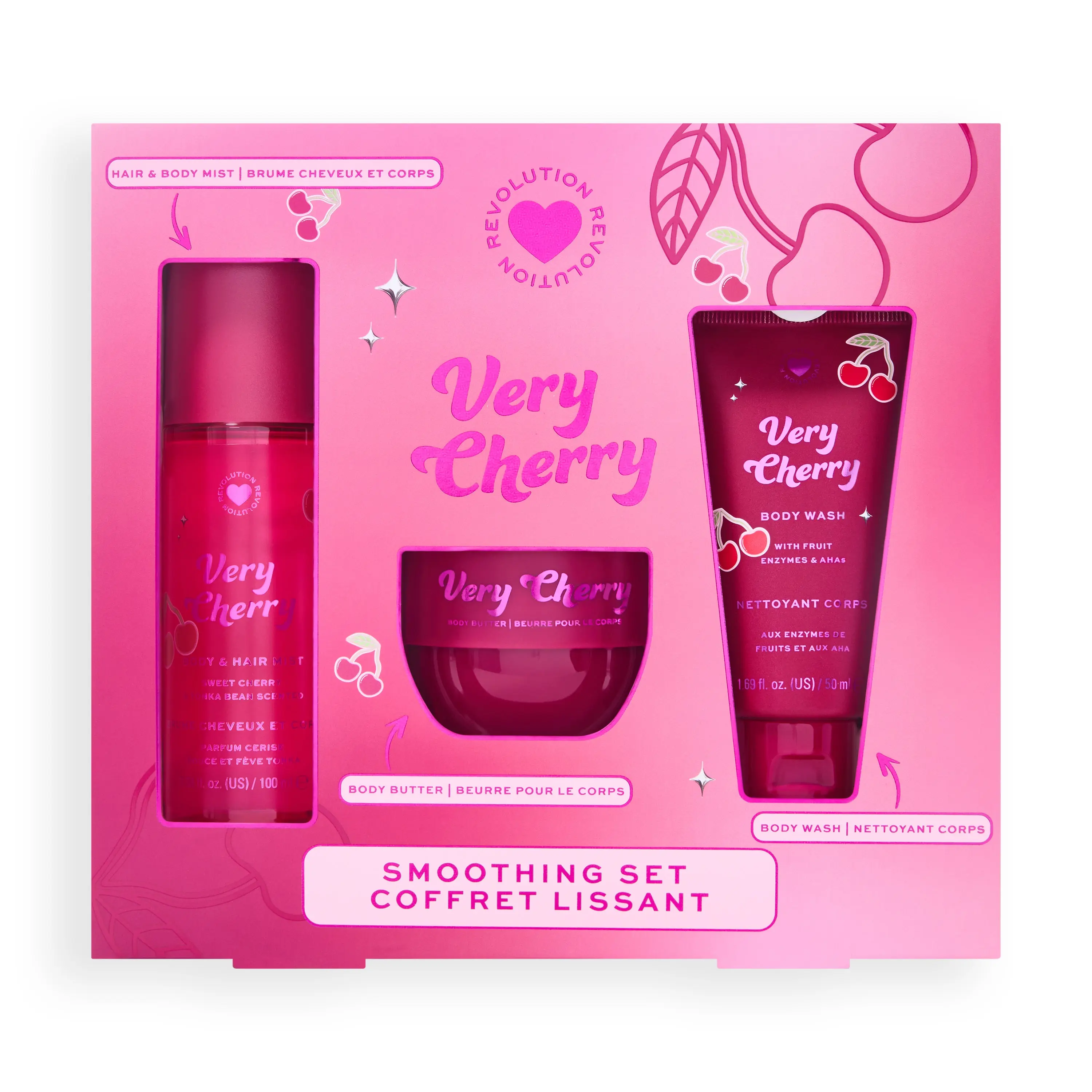 Very Cherry Bath & Body Gift Set - Image 2